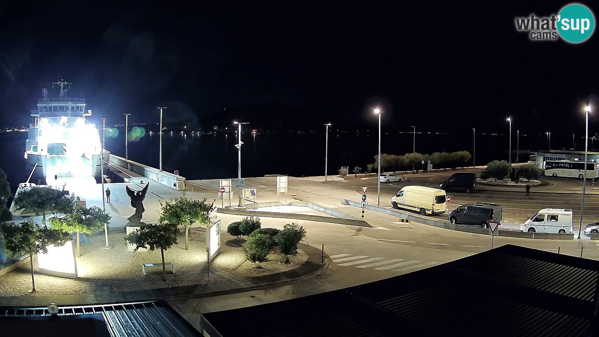 Webcam Ugljan – Preko Ferry to Zadar