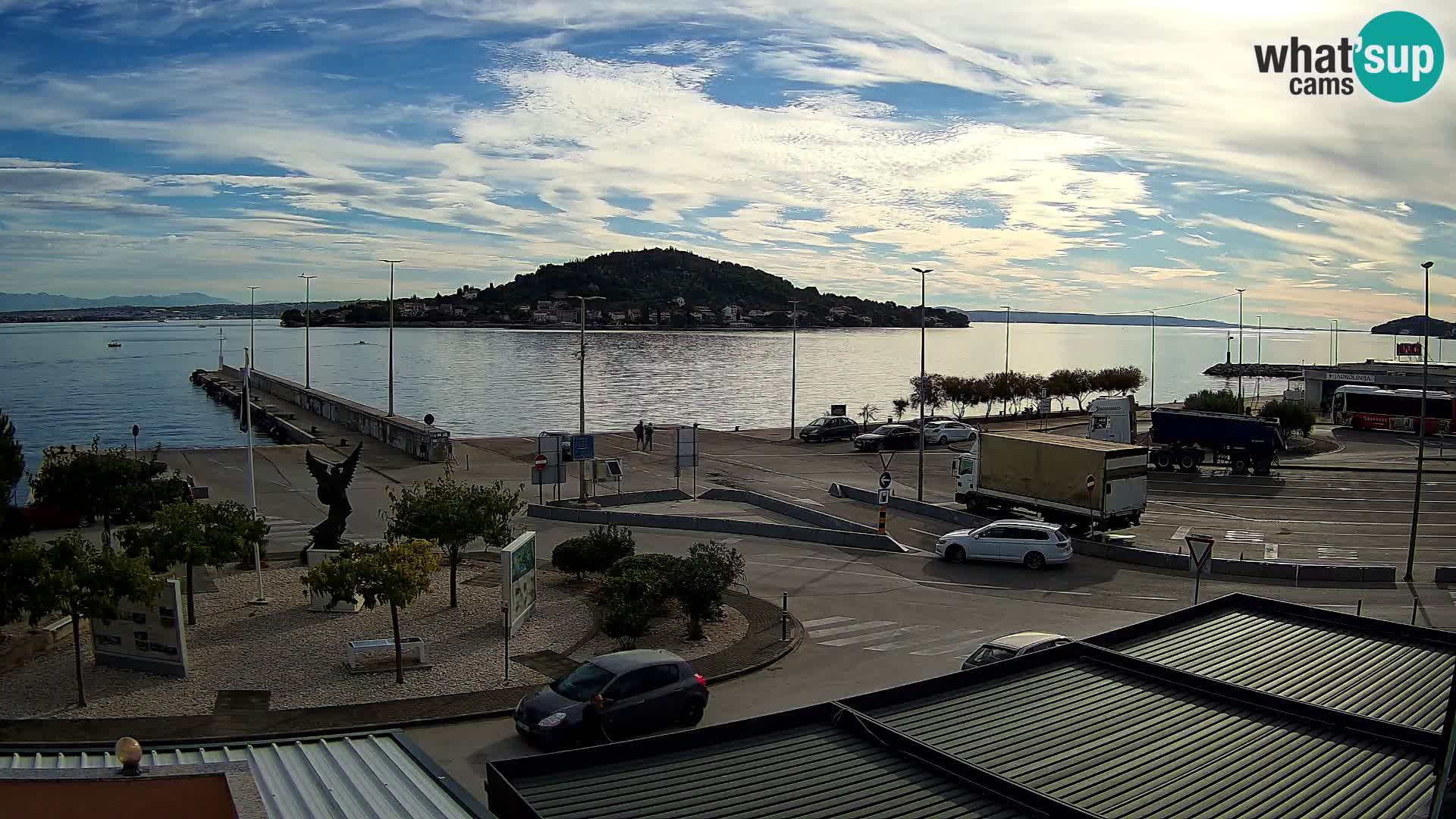 Cámara web UGLJAN – Transportar de Preko a Zadar
