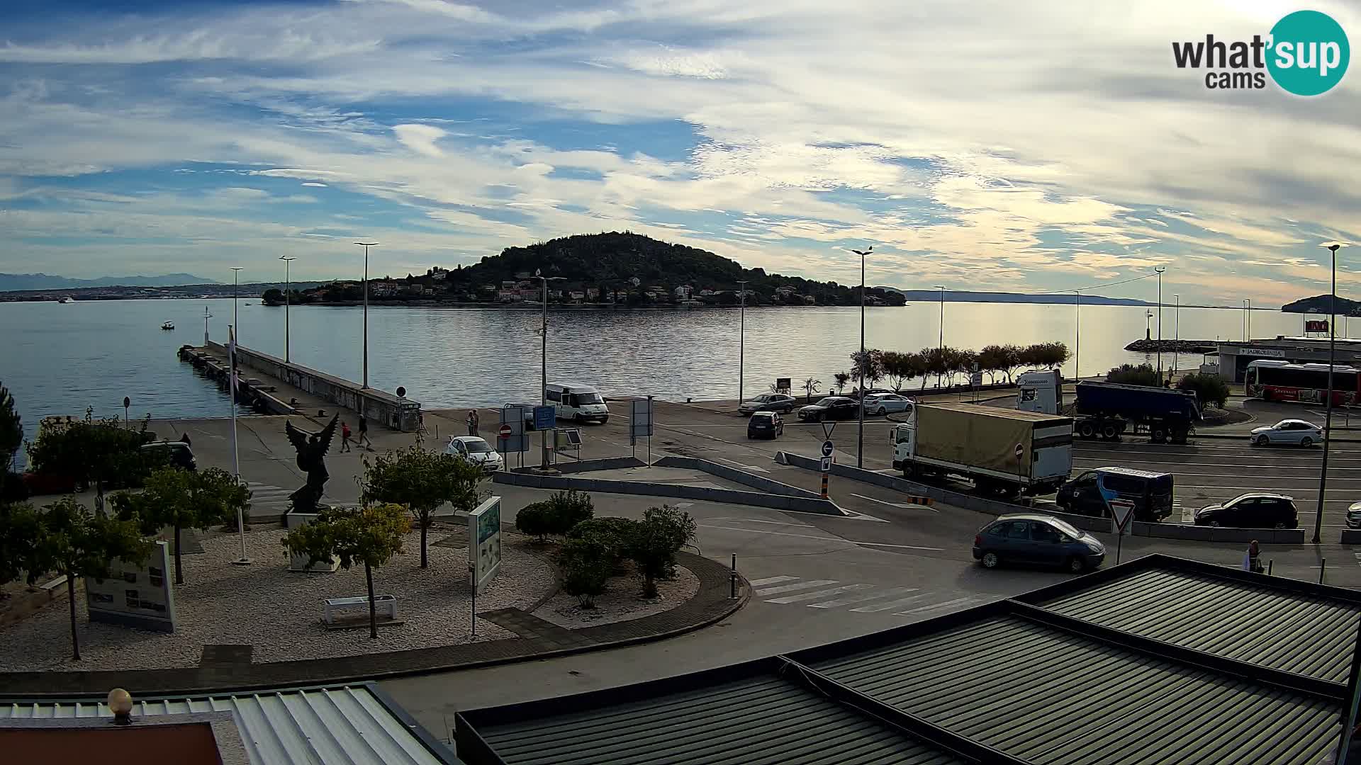Cámara web UGLJAN – Transportar de Preko a Zadar