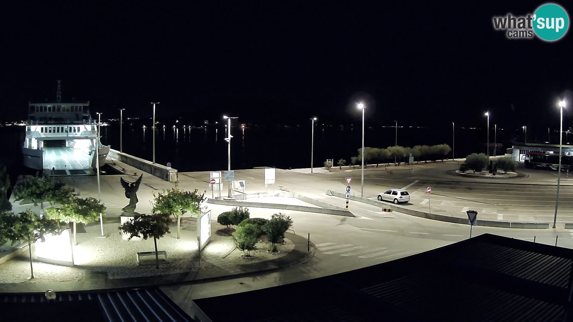 Webcam Ugljan – Preko Ferry to Zadar