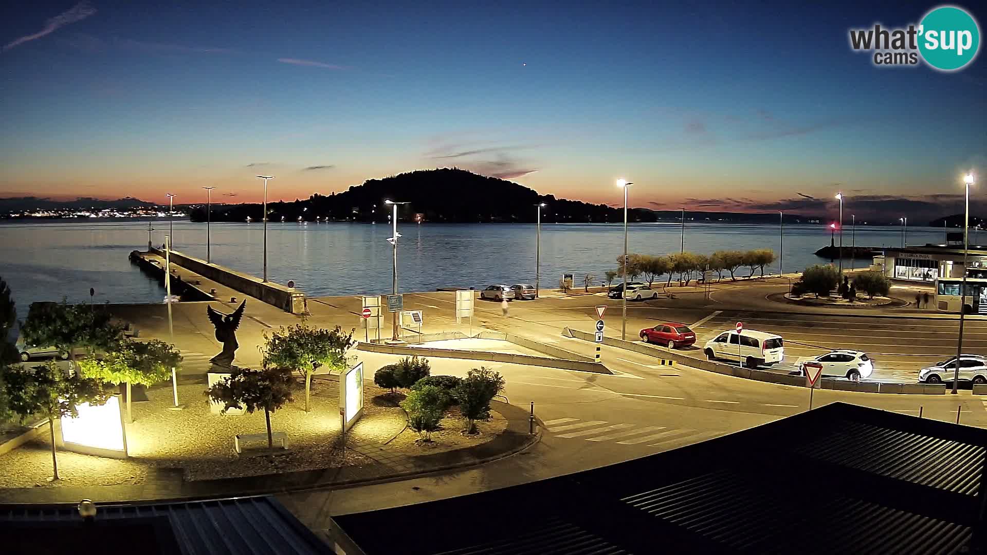 Spletna kamera Ugljan – trajekt Preko – Zadar