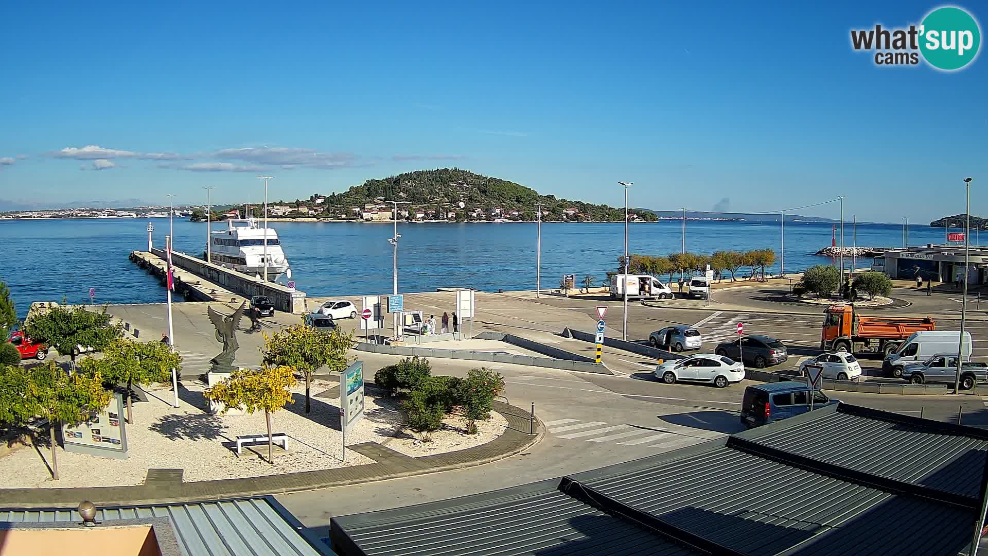 Web cam UGLJAN – Ferry de Preko à Zadar