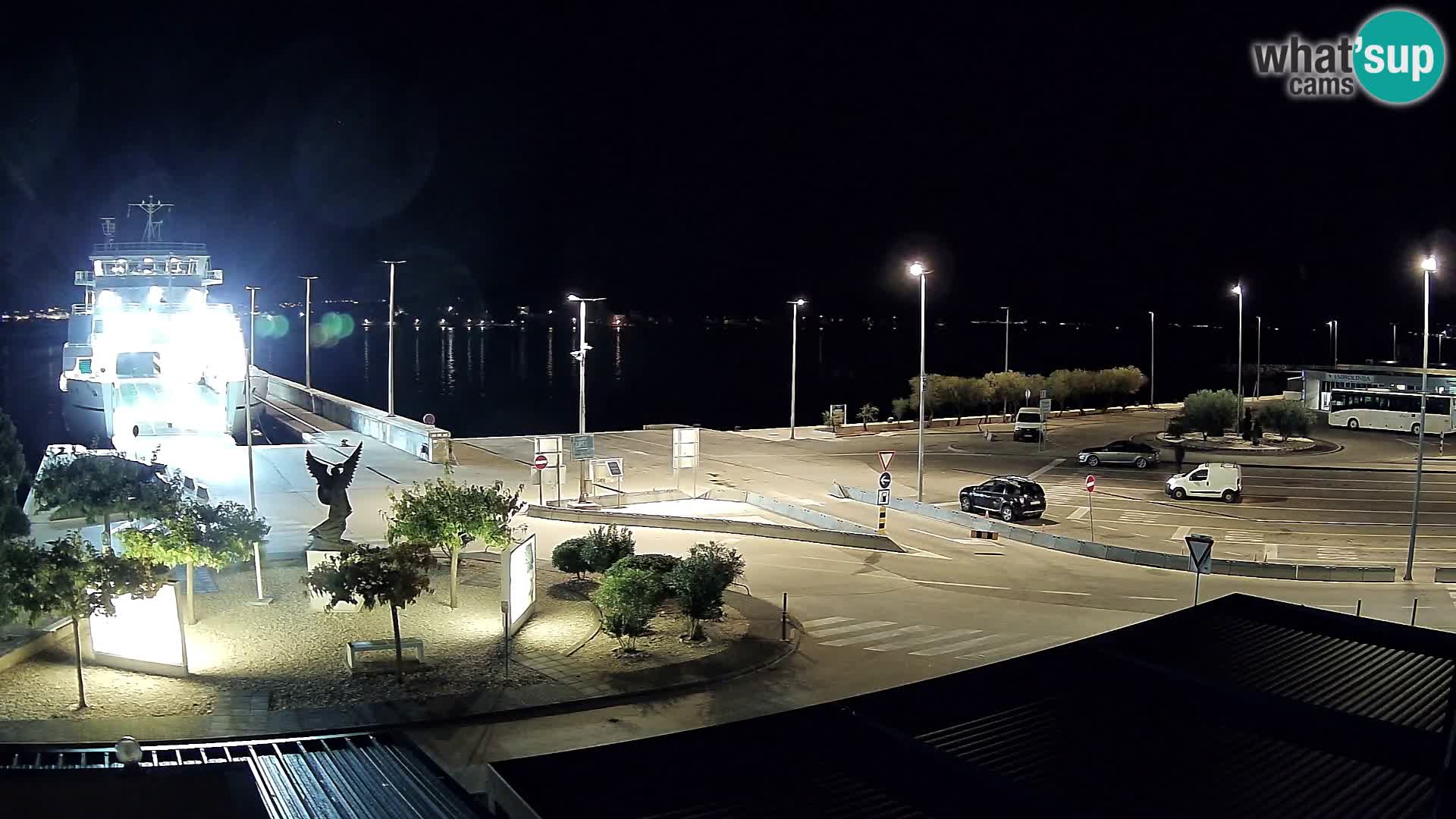 Webcam Ugljan – Preko Ferry to Zadar