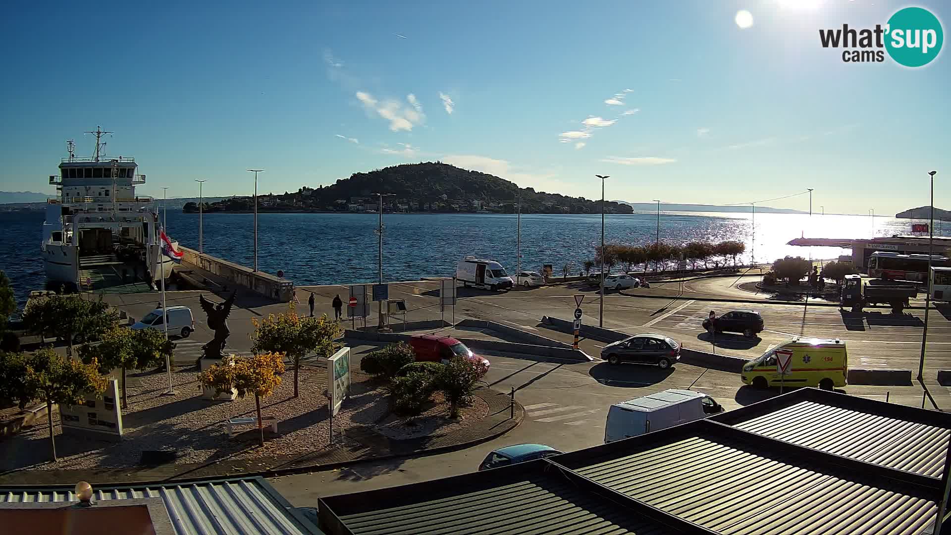 Cámara web UGLJAN – Transportar de Preko a Zadar