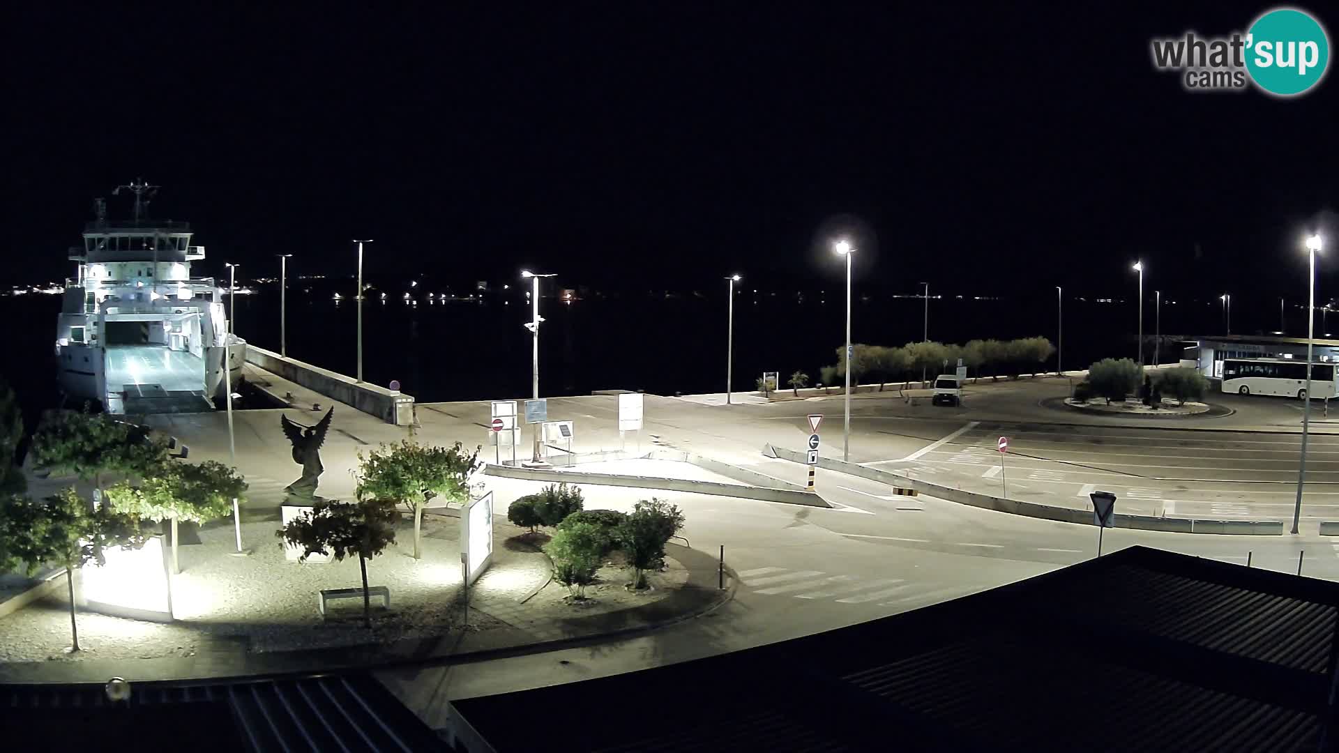 Web kamera Ugljan – Preko trajekt za Zadar