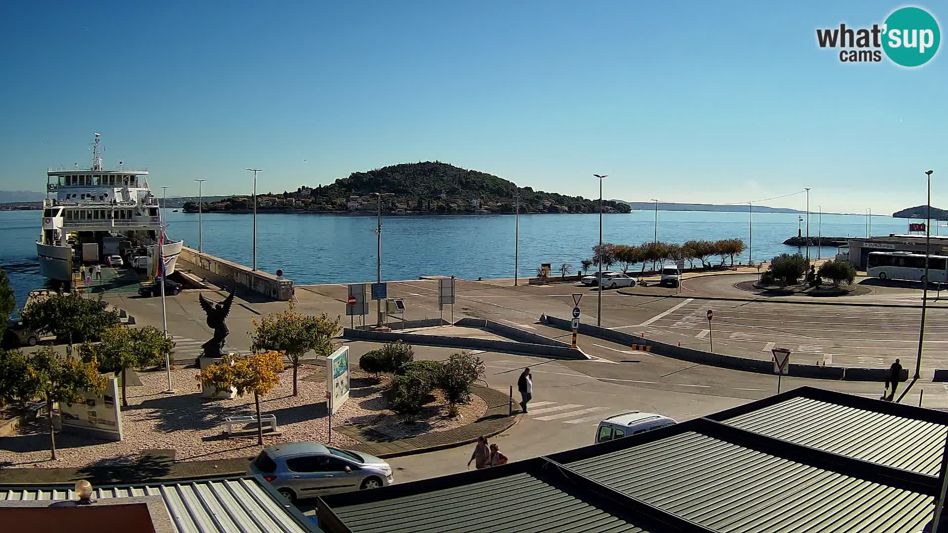 Web cam UGLJAN – Ferry de Preko à Zadar