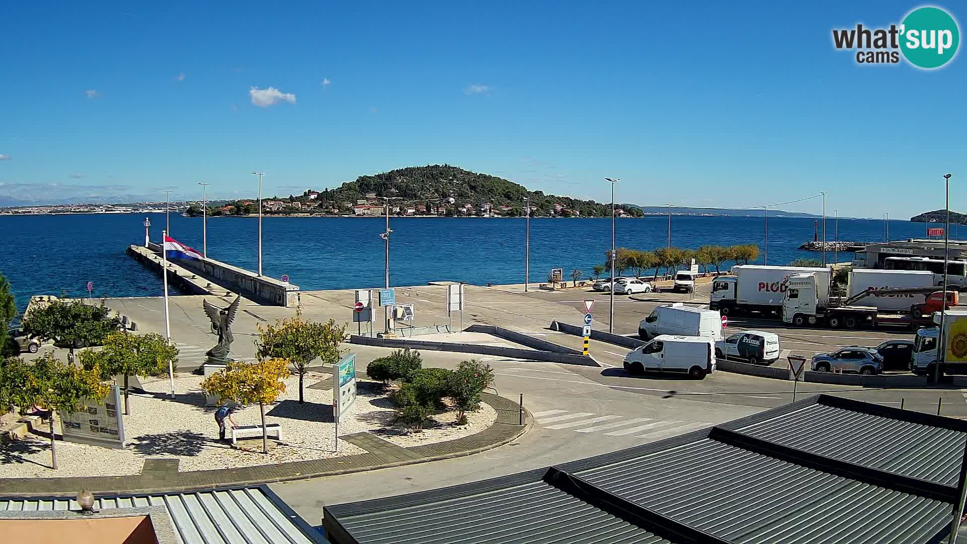 Cámara web UGLJAN – Transportar de Preko a Zadar