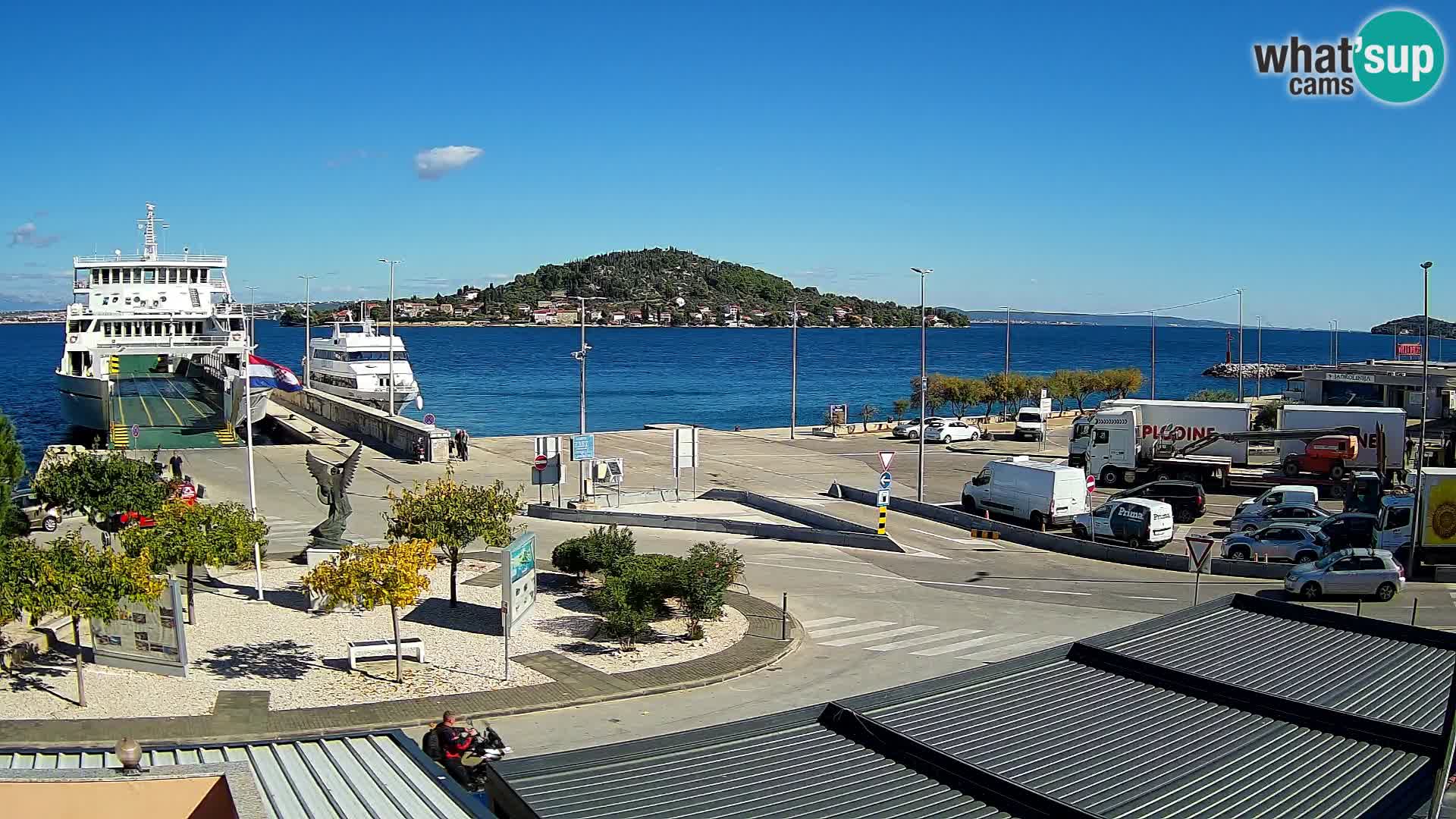 UGLJAN Webcam – Preko-Fähre nach Zadar