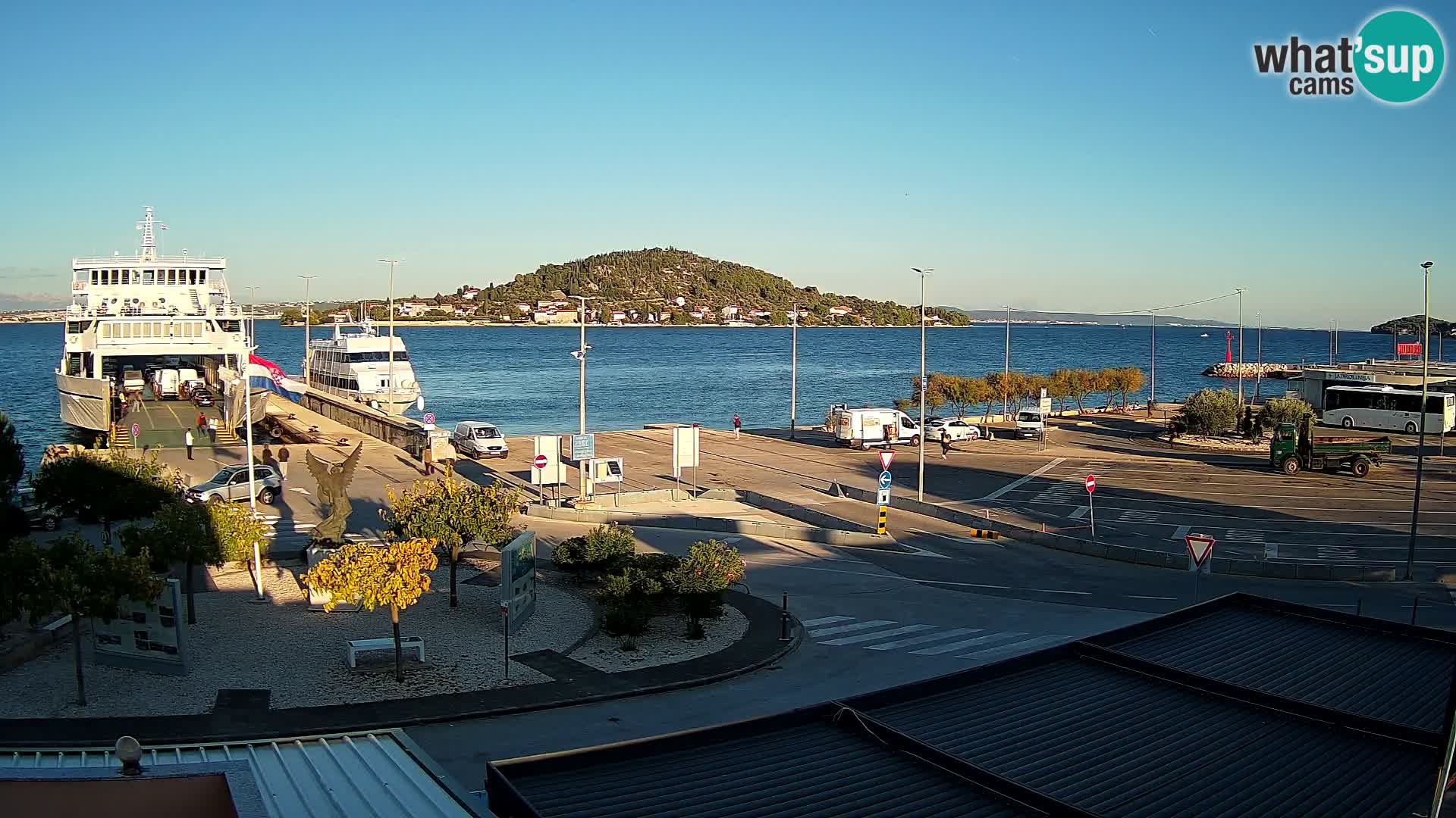 Cámara web UGLJAN – Transportar de Preko a Zadar