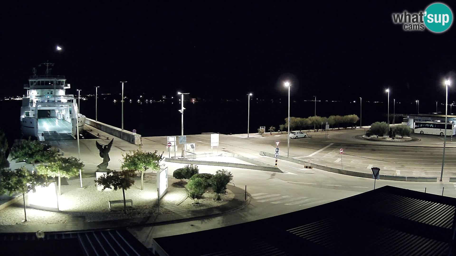 Web kamera Ugljan – Preko trajekt za Zadar