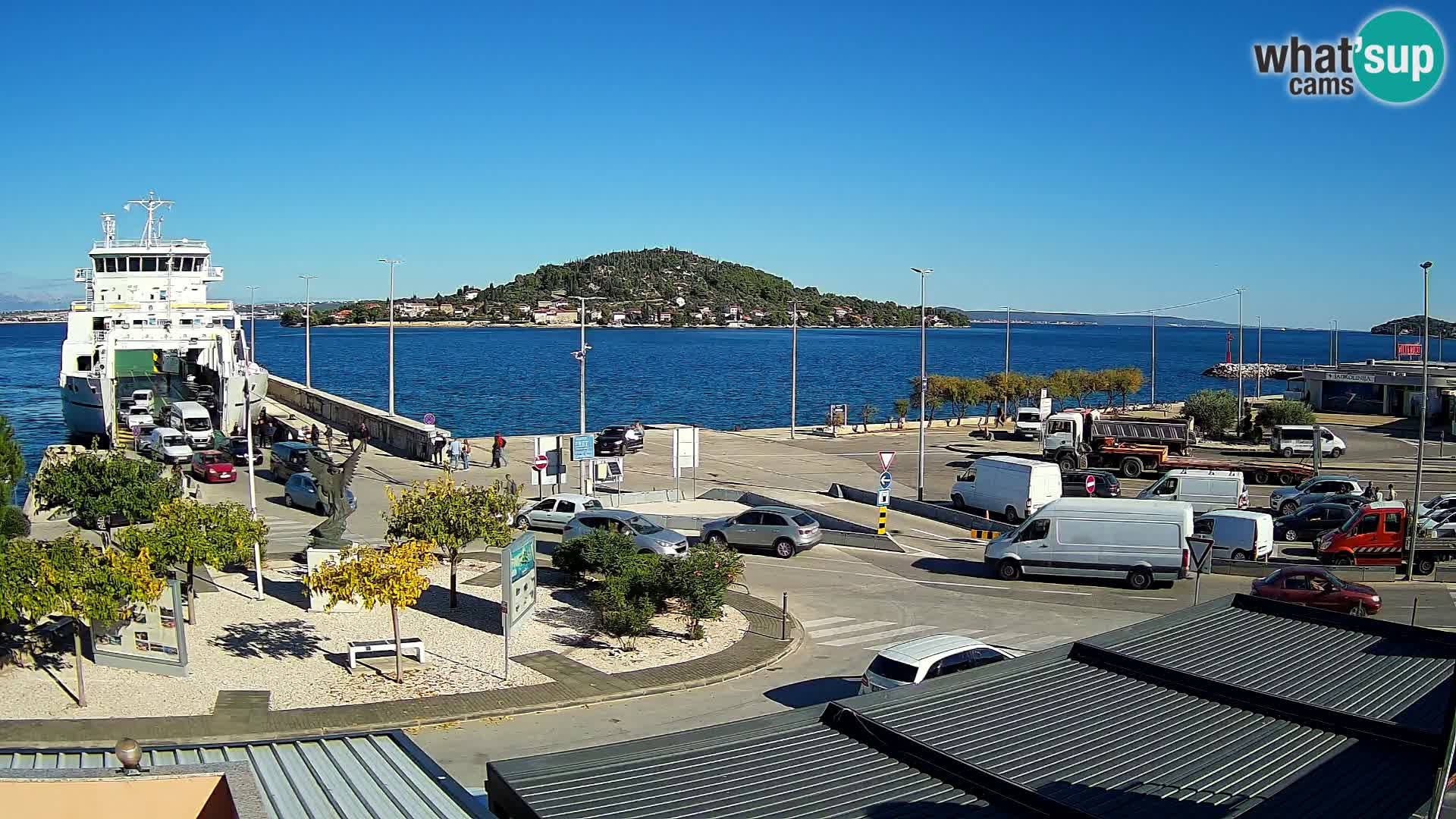UGLJAN Webcam – Preko-Fähre nach Zadar