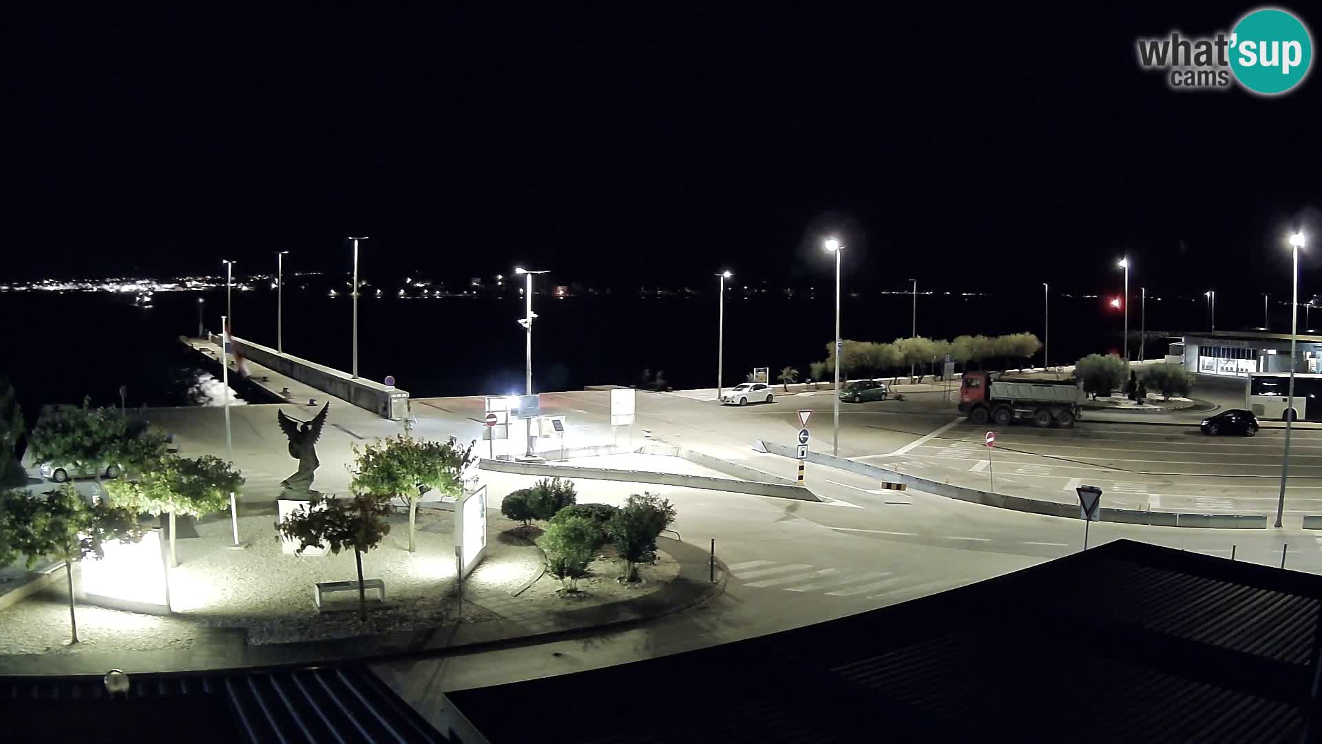 Spletna kamera Ugljan – trajekt Preko – Zadar