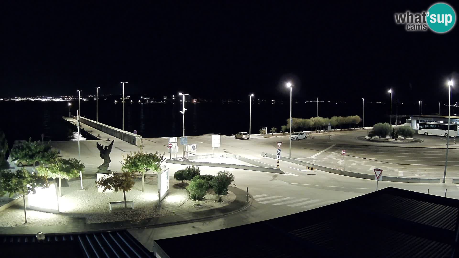 Webcam Ugliano – terminal traghetto da Preko a Zara