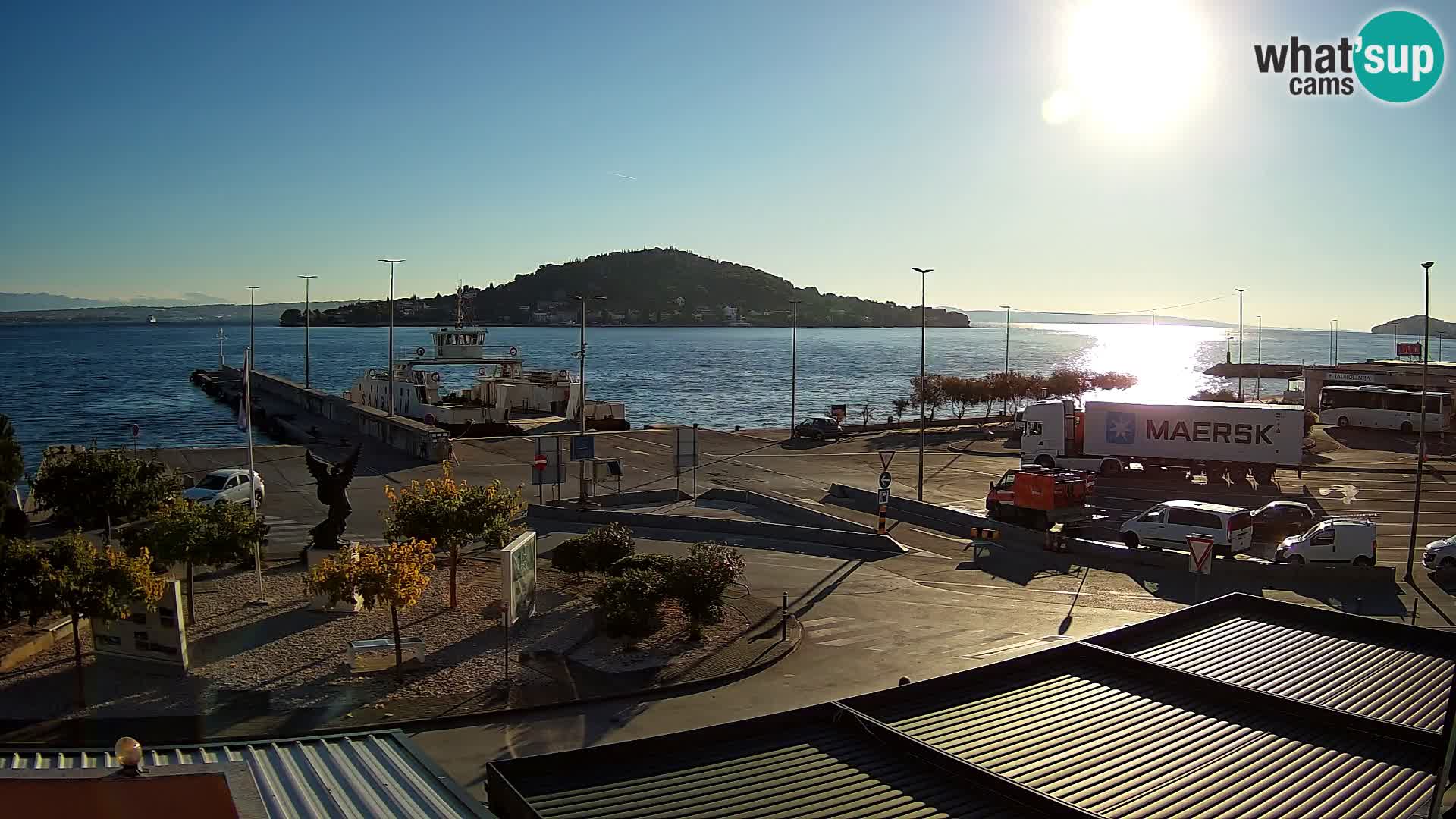 Web cam UGLJAN – Ferry de Preko à Zadar