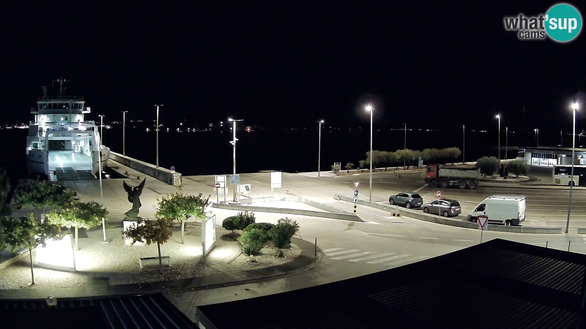 Webcam Ugljan – Preko Ferry to Zadar