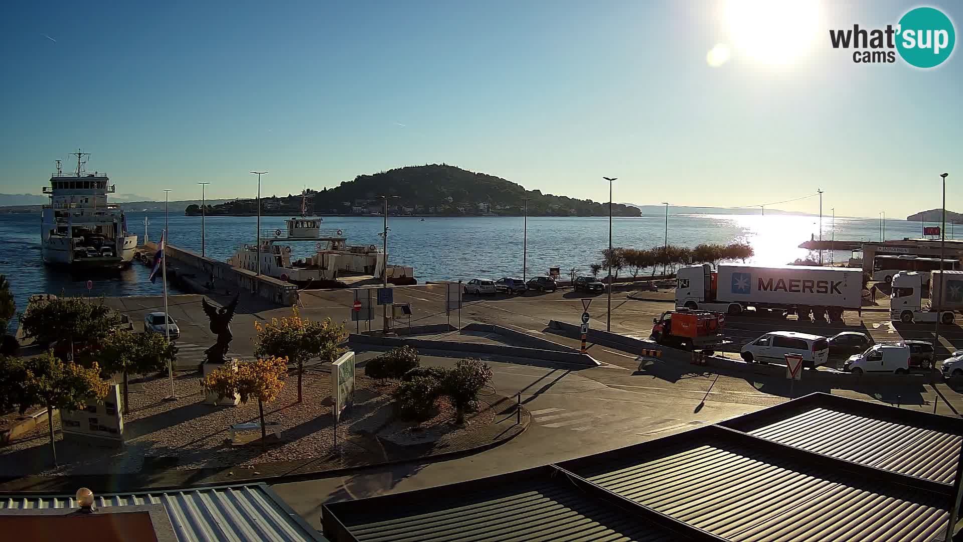 UGLJAN Webcam – Preko-Fähre nach Zadar