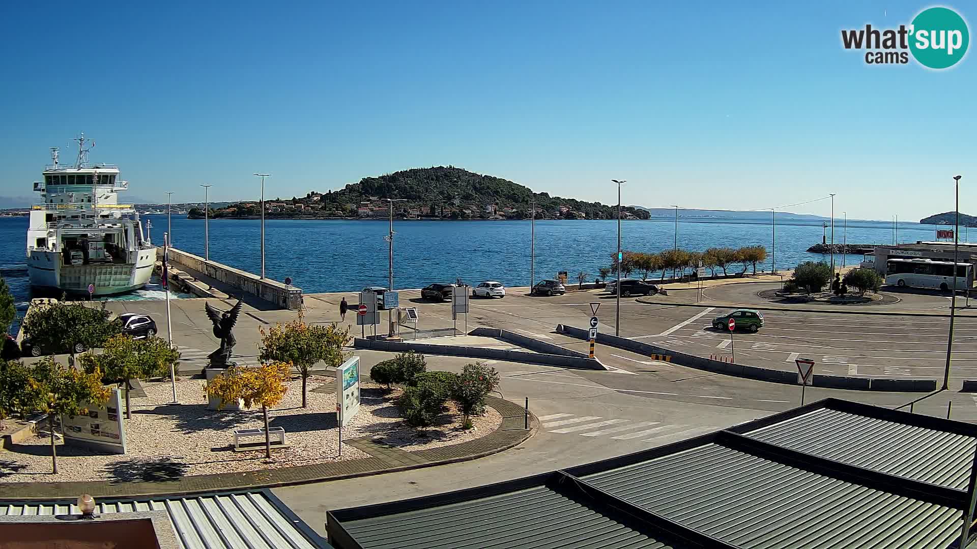 Web cam UGLJAN – Ferry de Preko à Zadar