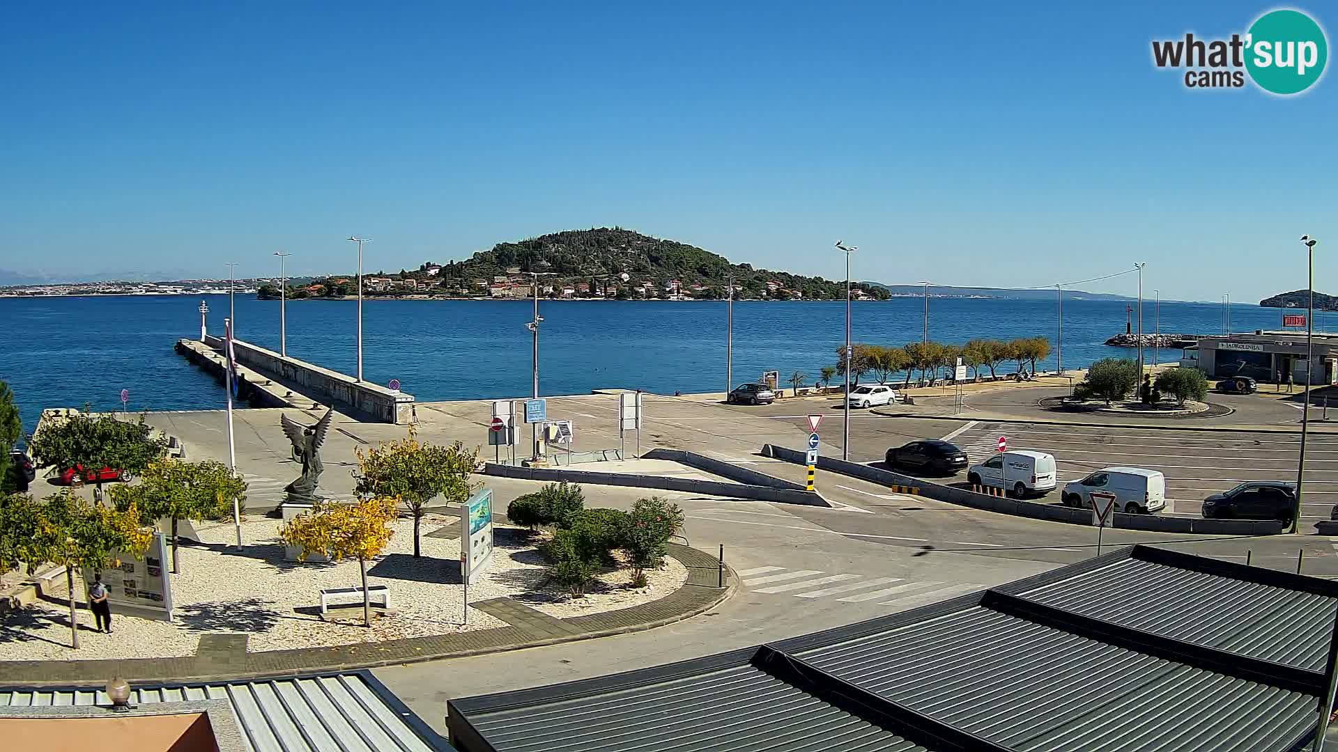 UGLJAN Webcam – Preko-Fähre nach Zadar