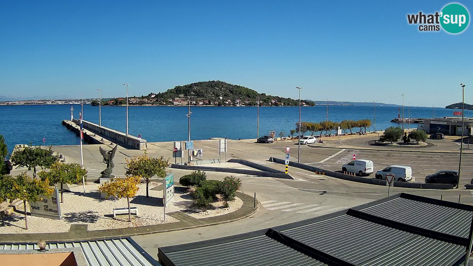 Web cam UGLJAN – Ferry de Preko à Zadar