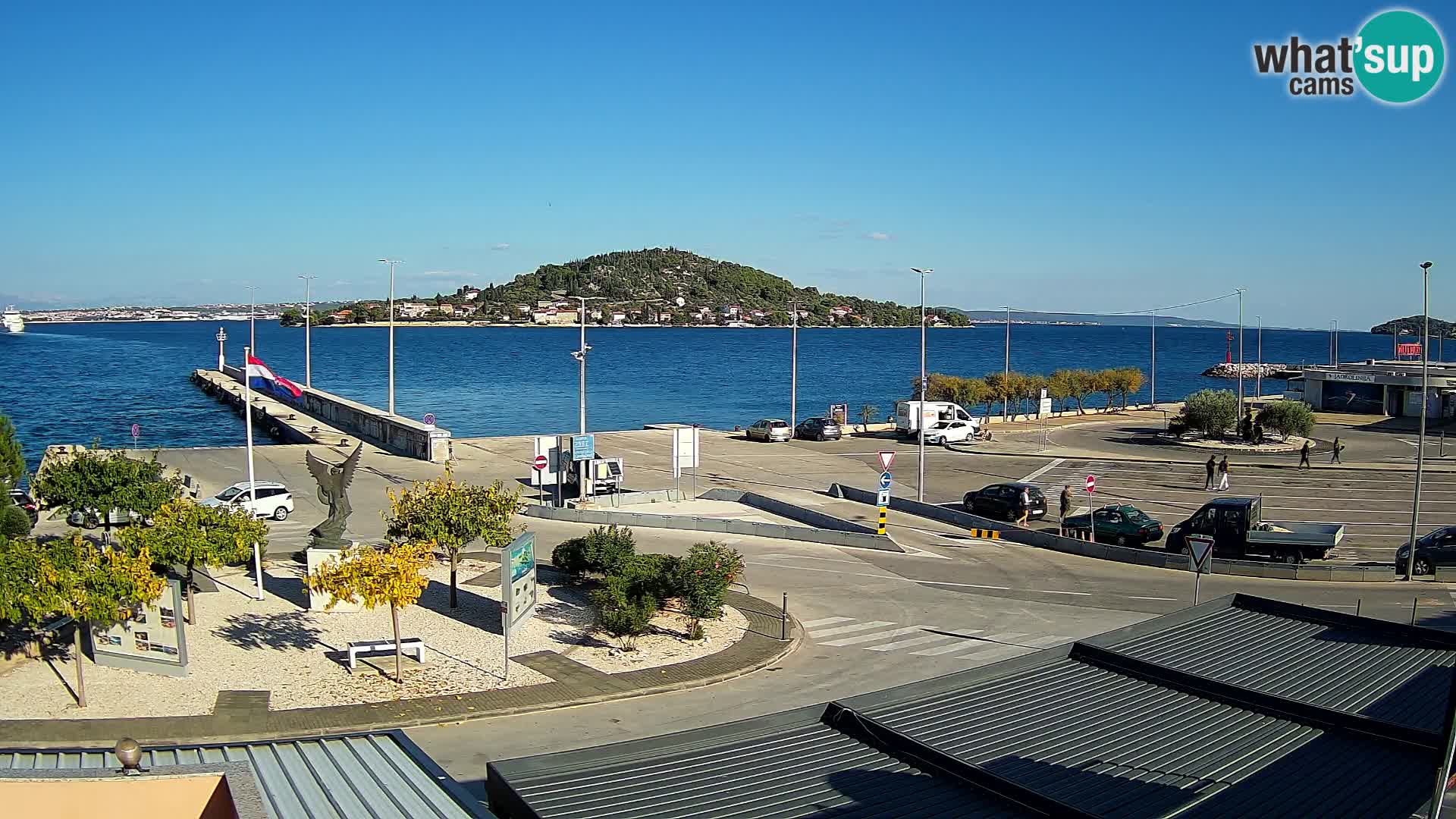 Web cam UGLJAN – Ferry de Preko à Zadar