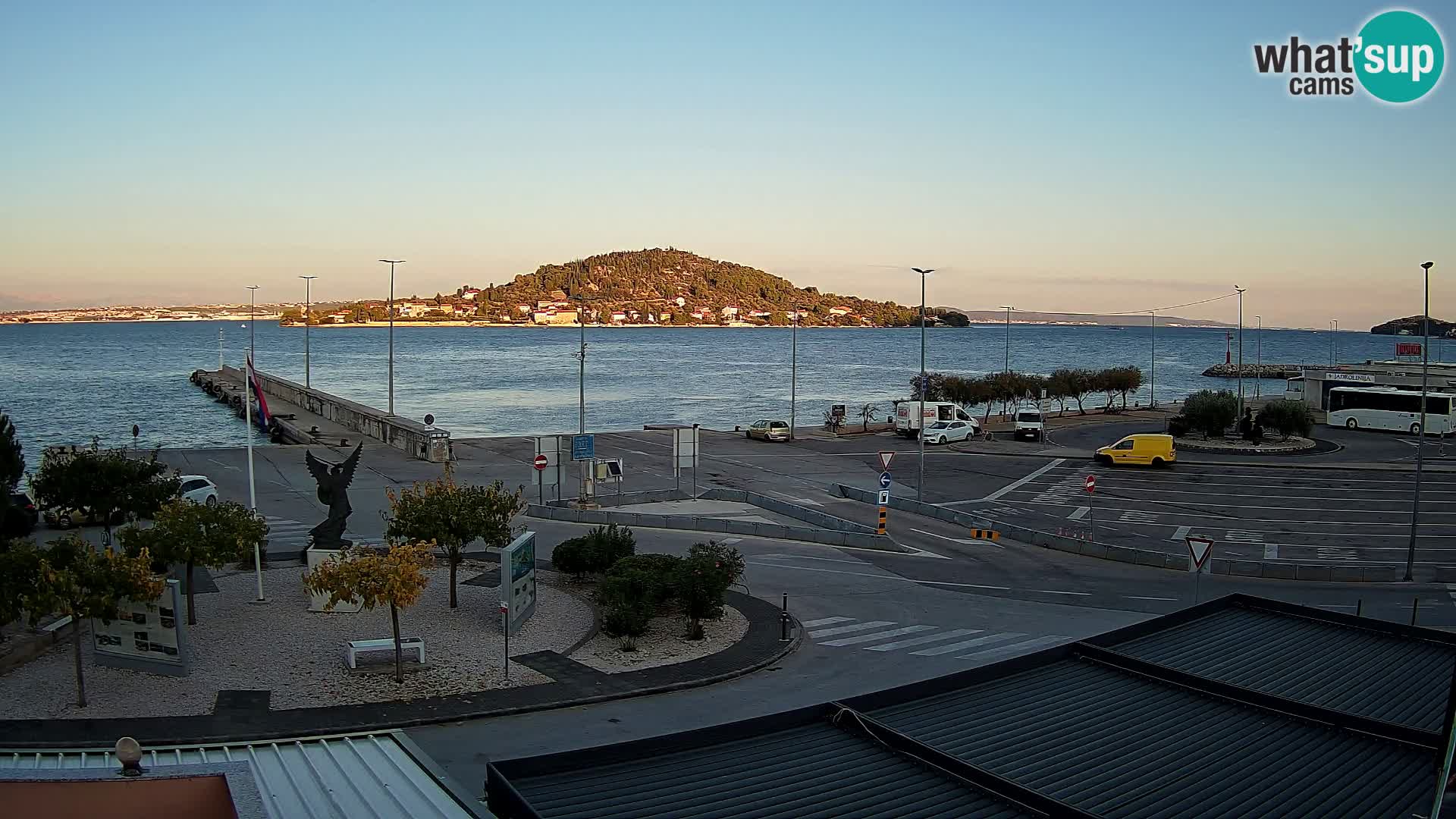 Web cam UGLJAN – Ferry de Preko à Zadar