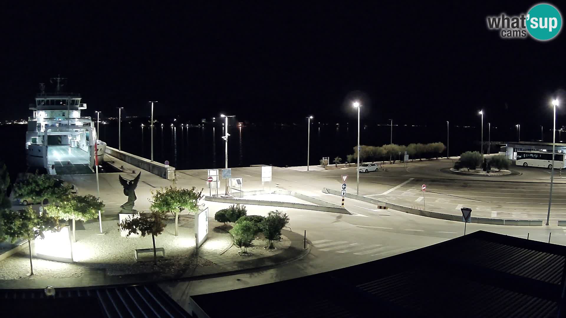 Spletna kamera Ugljan – trajekt Preko – Zadar