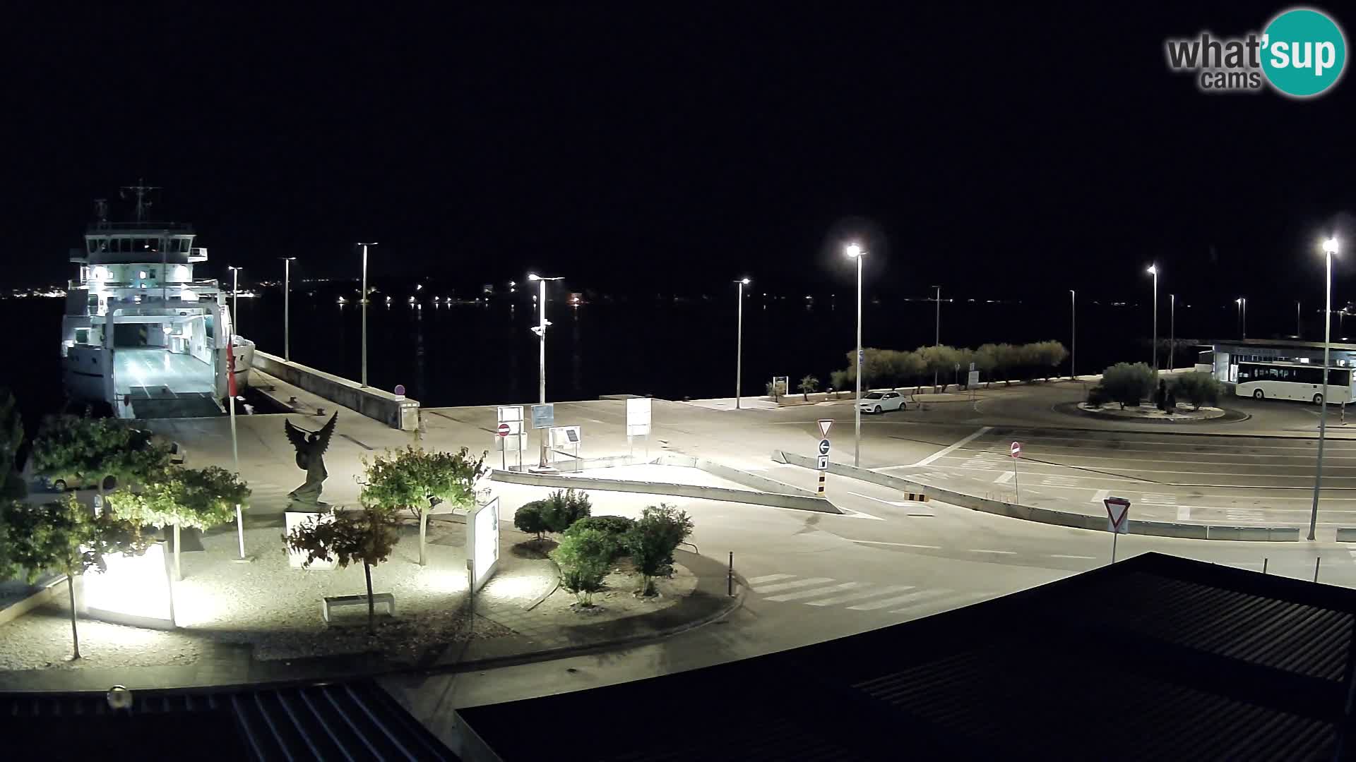 Web kamera Ugljan – Preko trajekt za Zadar