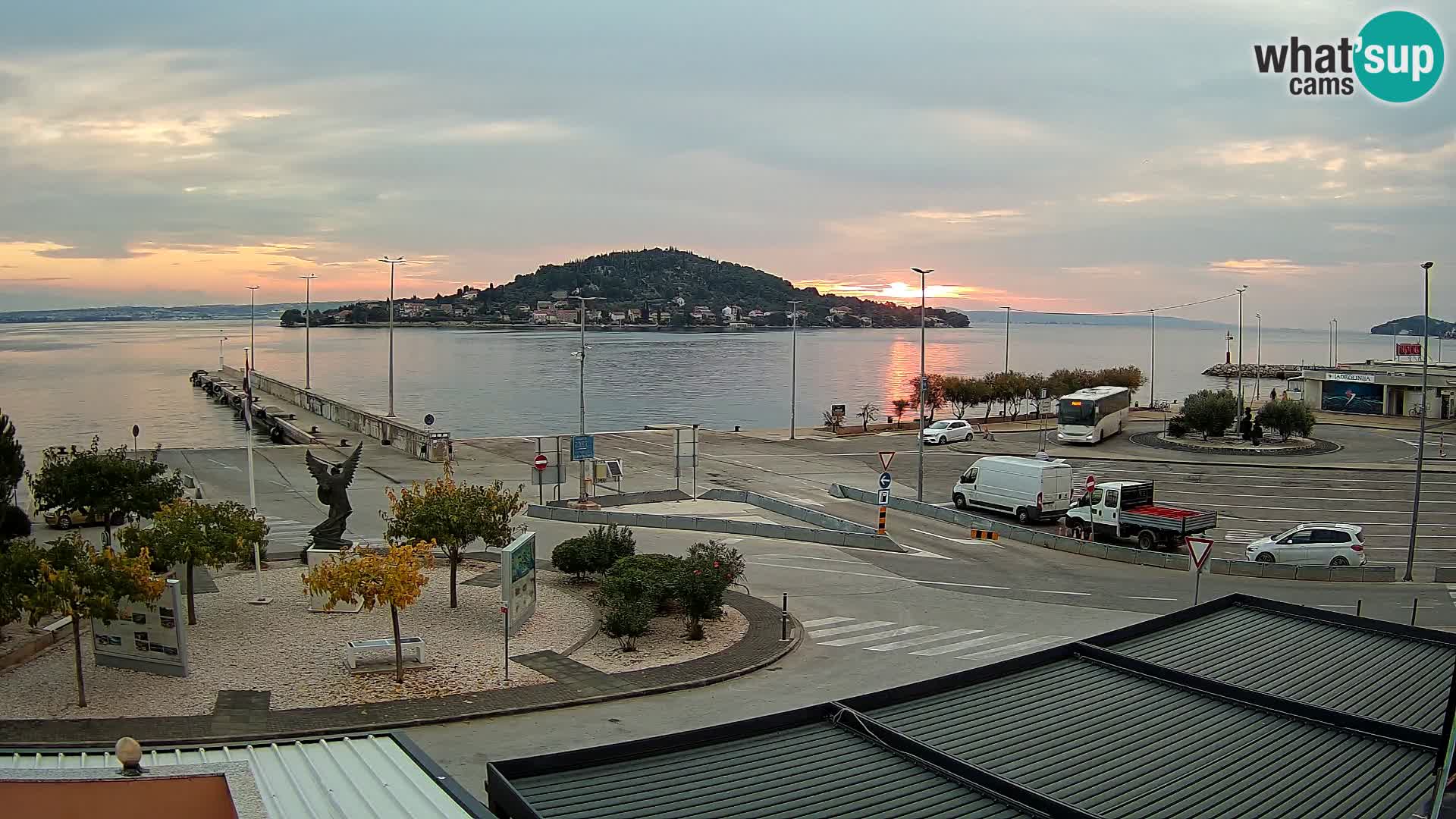 Spletna kamera Ugljan – trajekt Preko – Zadar