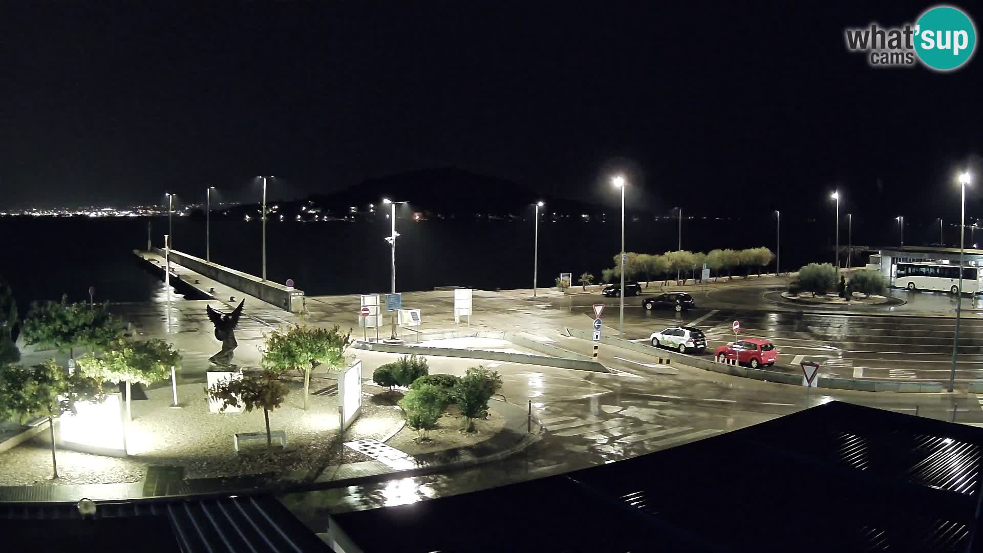 Webcam Ugliano – terminal traghetto da Preko a Zara