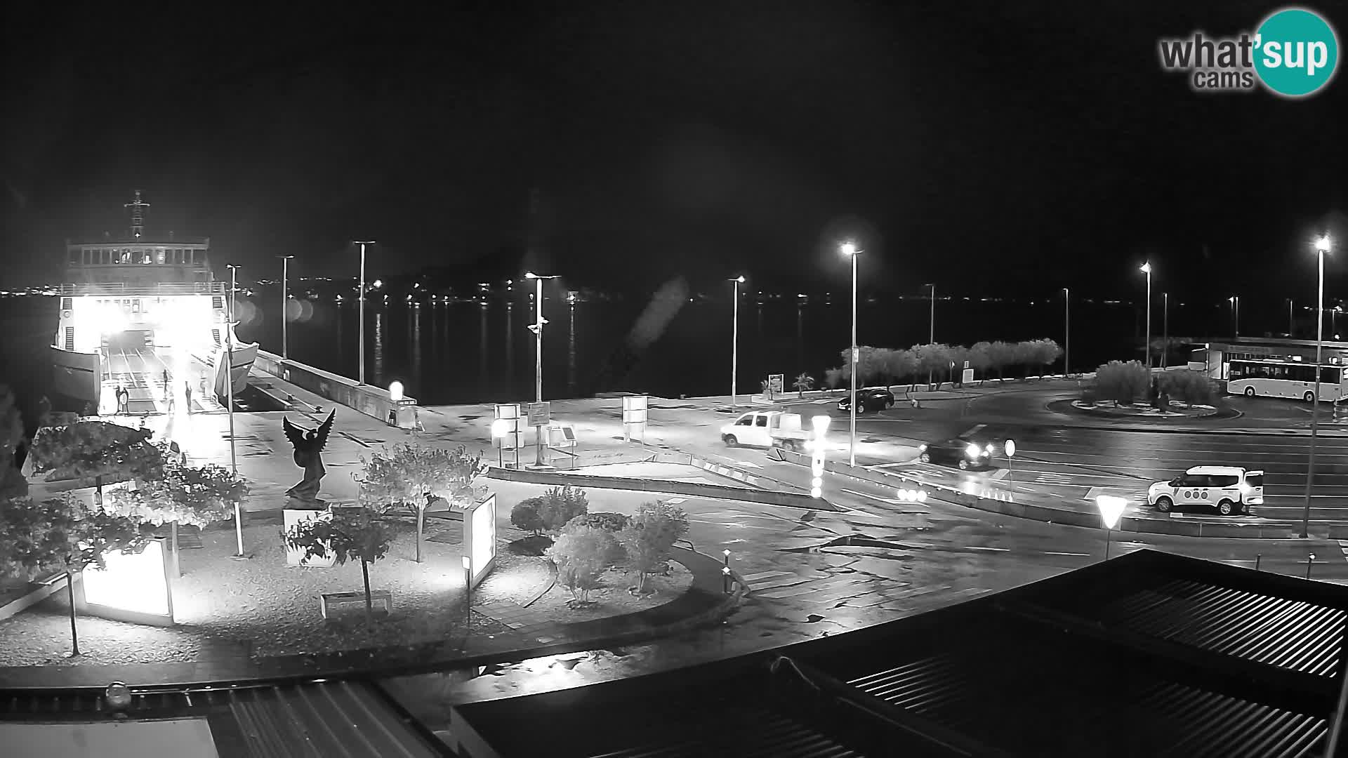 Webcam Ugliano – terminal traghetto da Preko a Zara