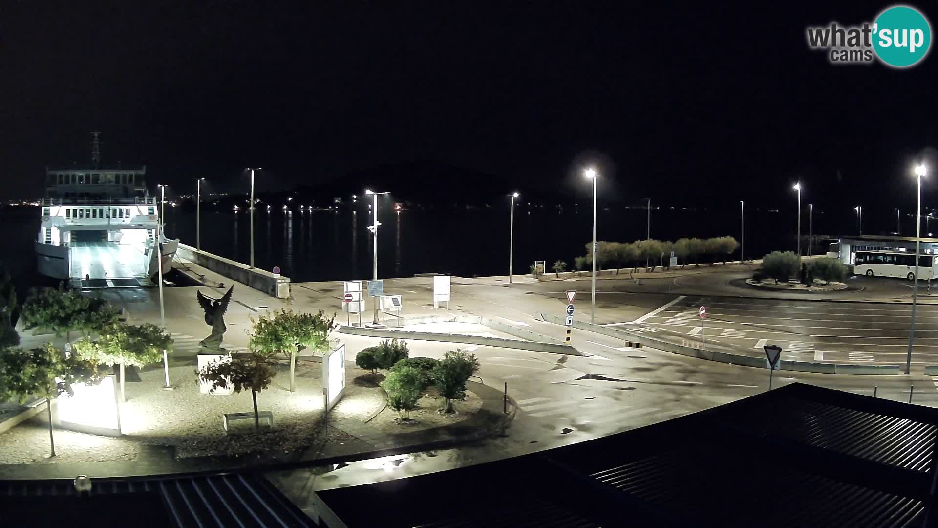 Spletna kamera Ugljan – trajekt Preko – Zadar