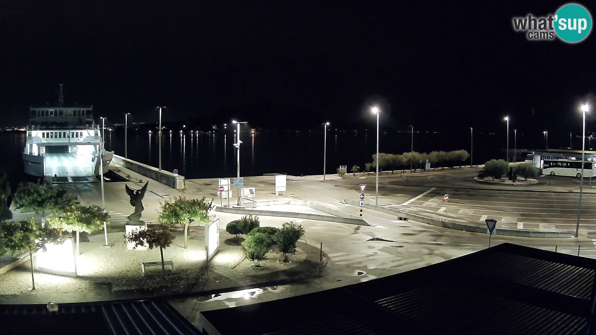 Web kamera Ugljan – Preko trajekt za Zadar