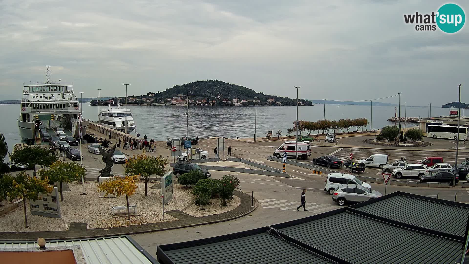 UGLJAN Webcam – Preko-Fähre nach Zadar