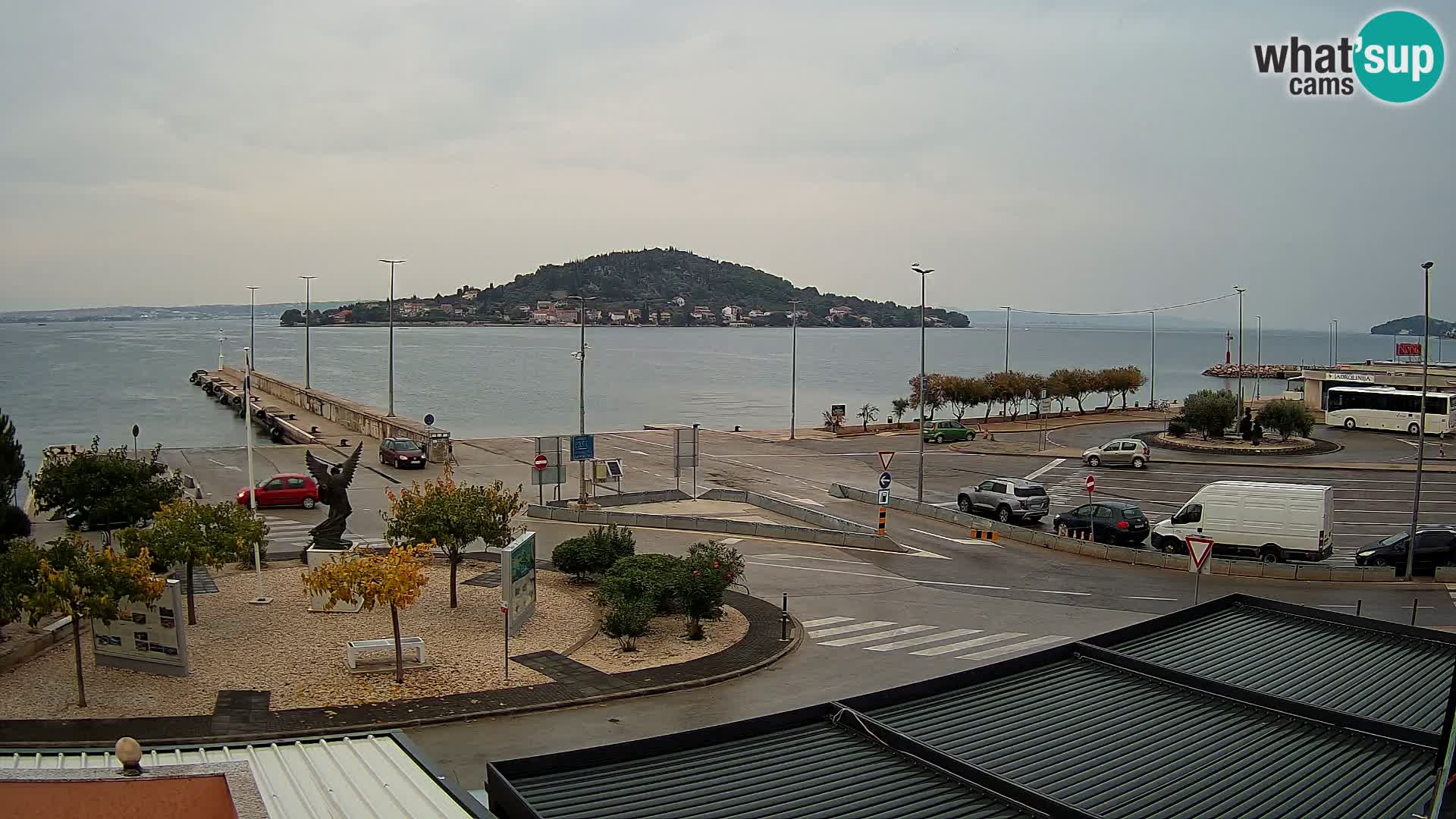 Webcam Ugljan – Preko Ferry to Zadar
