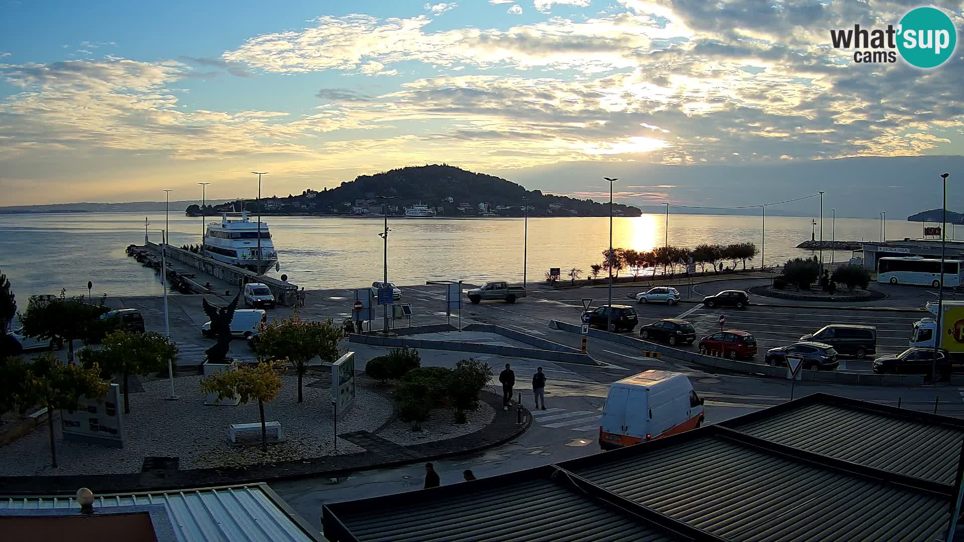 Webcam Ugljan – Preko Ferry to Zadar