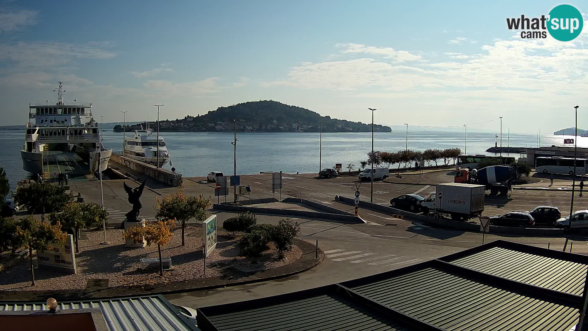 Webcam Ugljan – Preko Ferry to Zadar