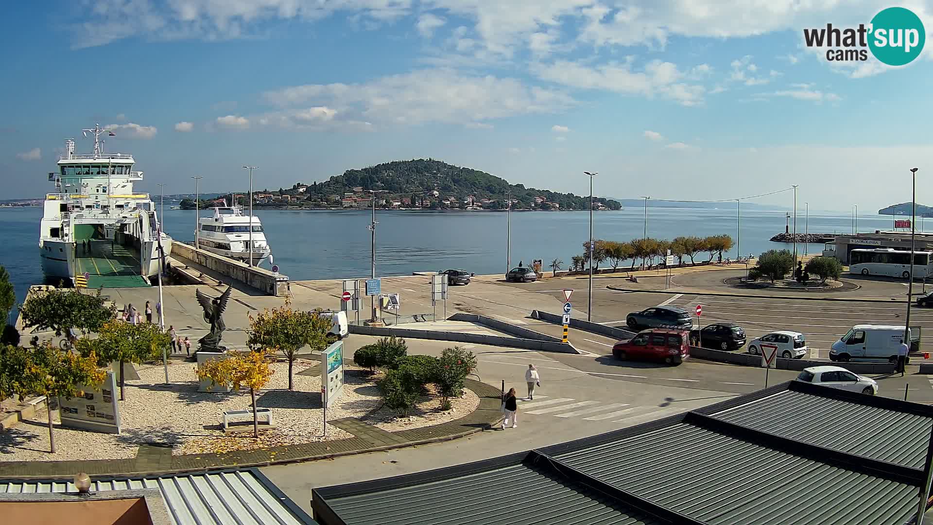 Cámara web UGLJAN – Transportar de Preko a Zadar