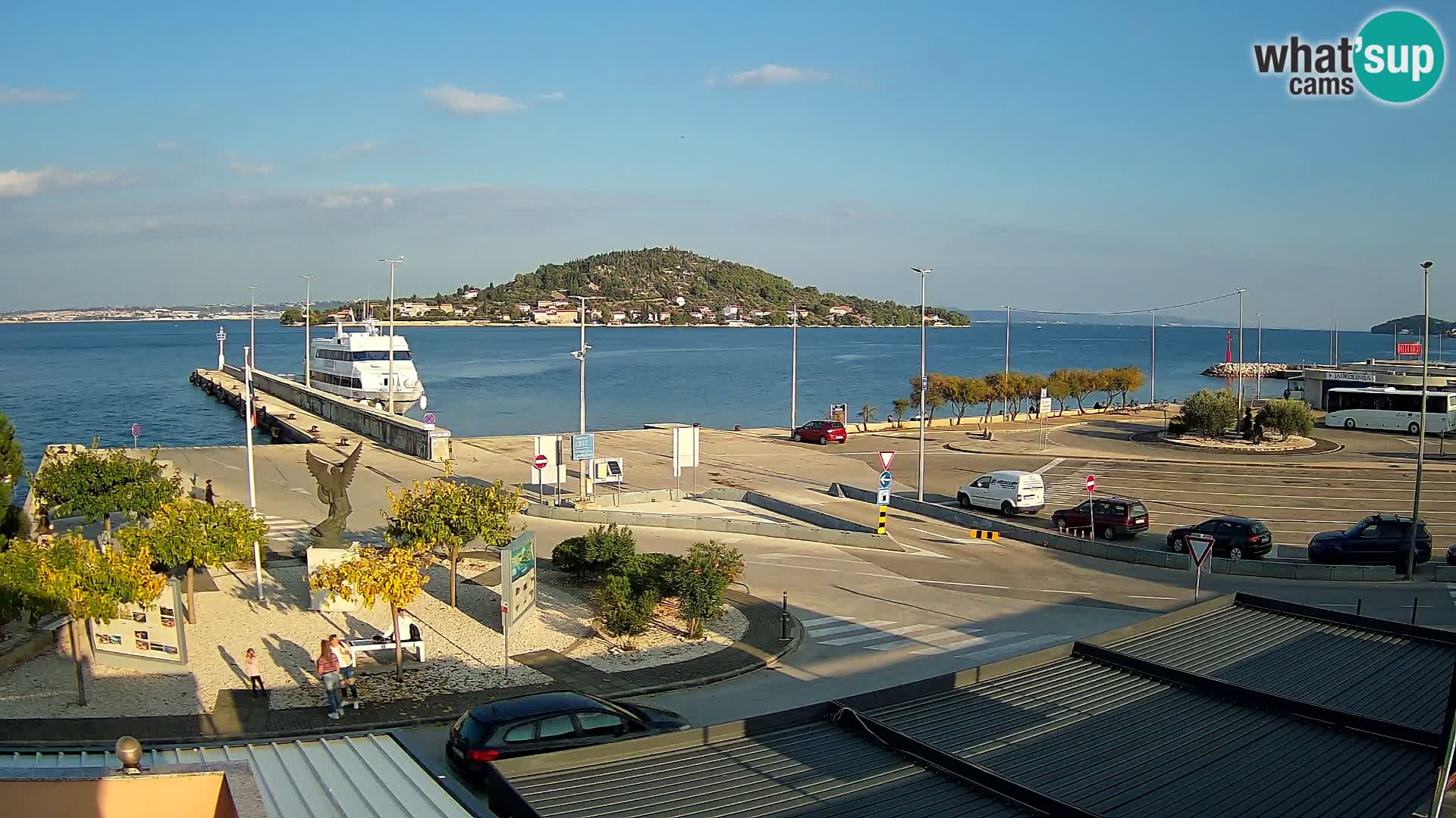 Webcam Ugljan – Preko Ferry to Zadar