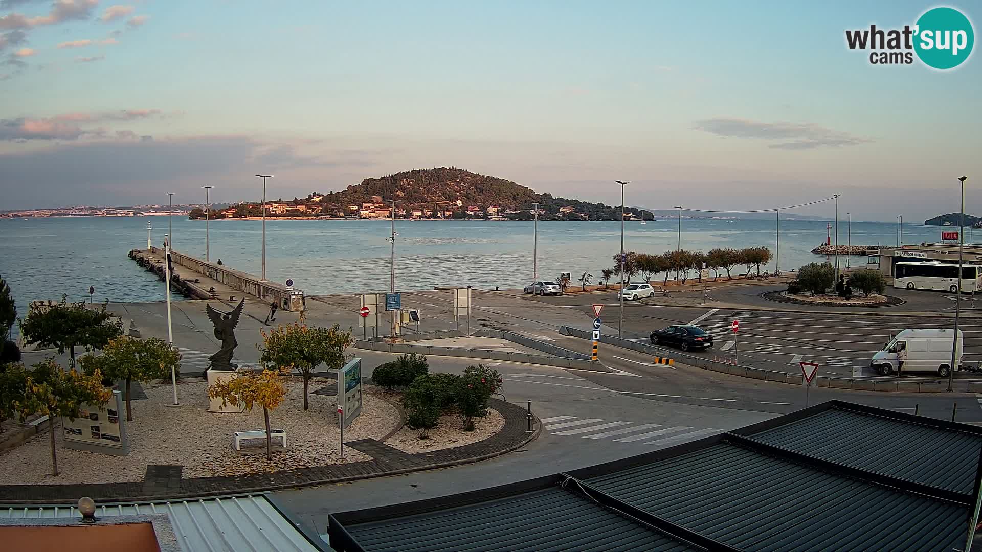 Webcam Ugljan – Preko Ferry to Zadar