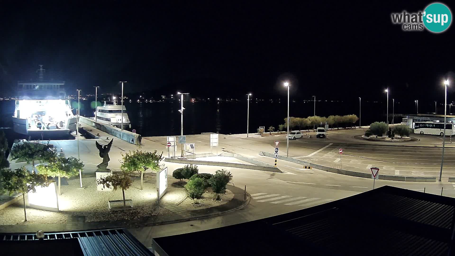 Web kamera Ugljan – Preko trajekt za Zadar