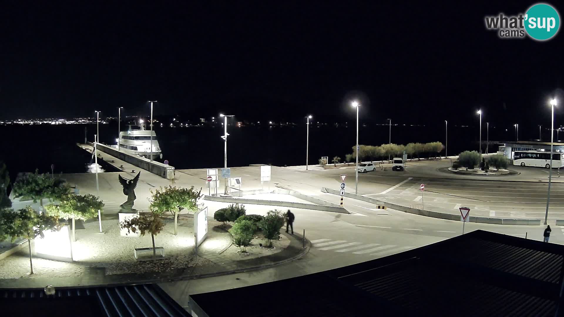 Webcam Ugliano – terminal traghetto da Preko a Zara