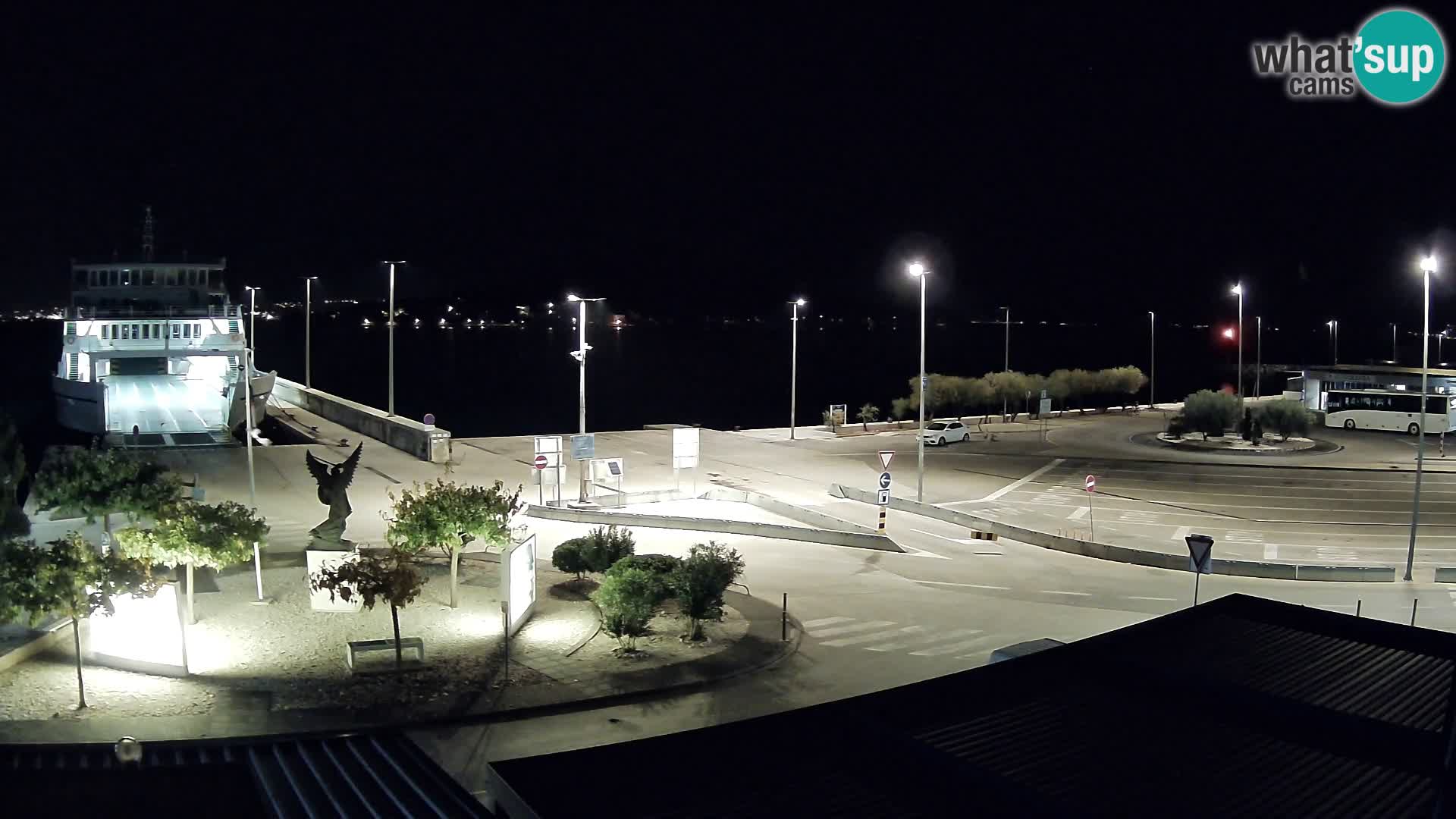 Web kamera Ugljan – Preko trajekt za Zadar