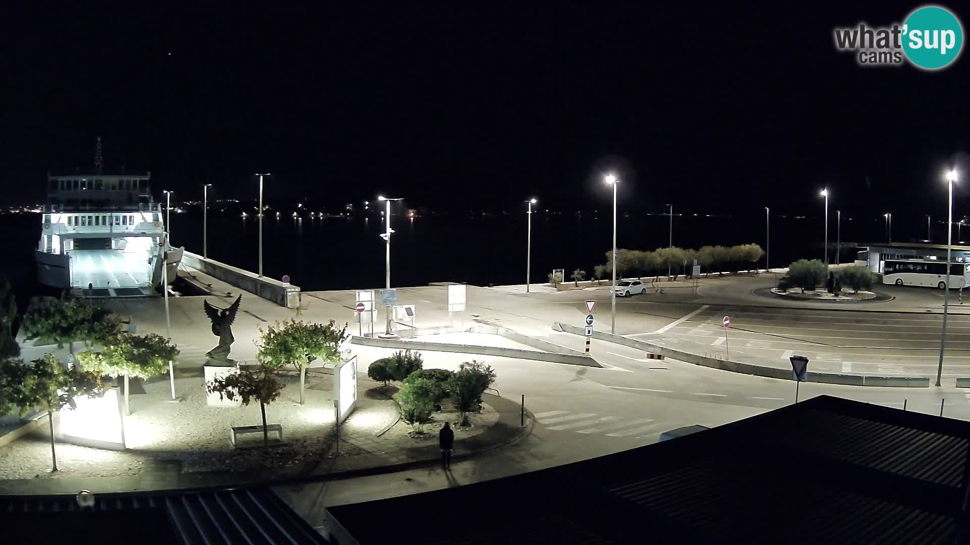 Spletna kamera Ugljan – trajekt Preko – Zadar