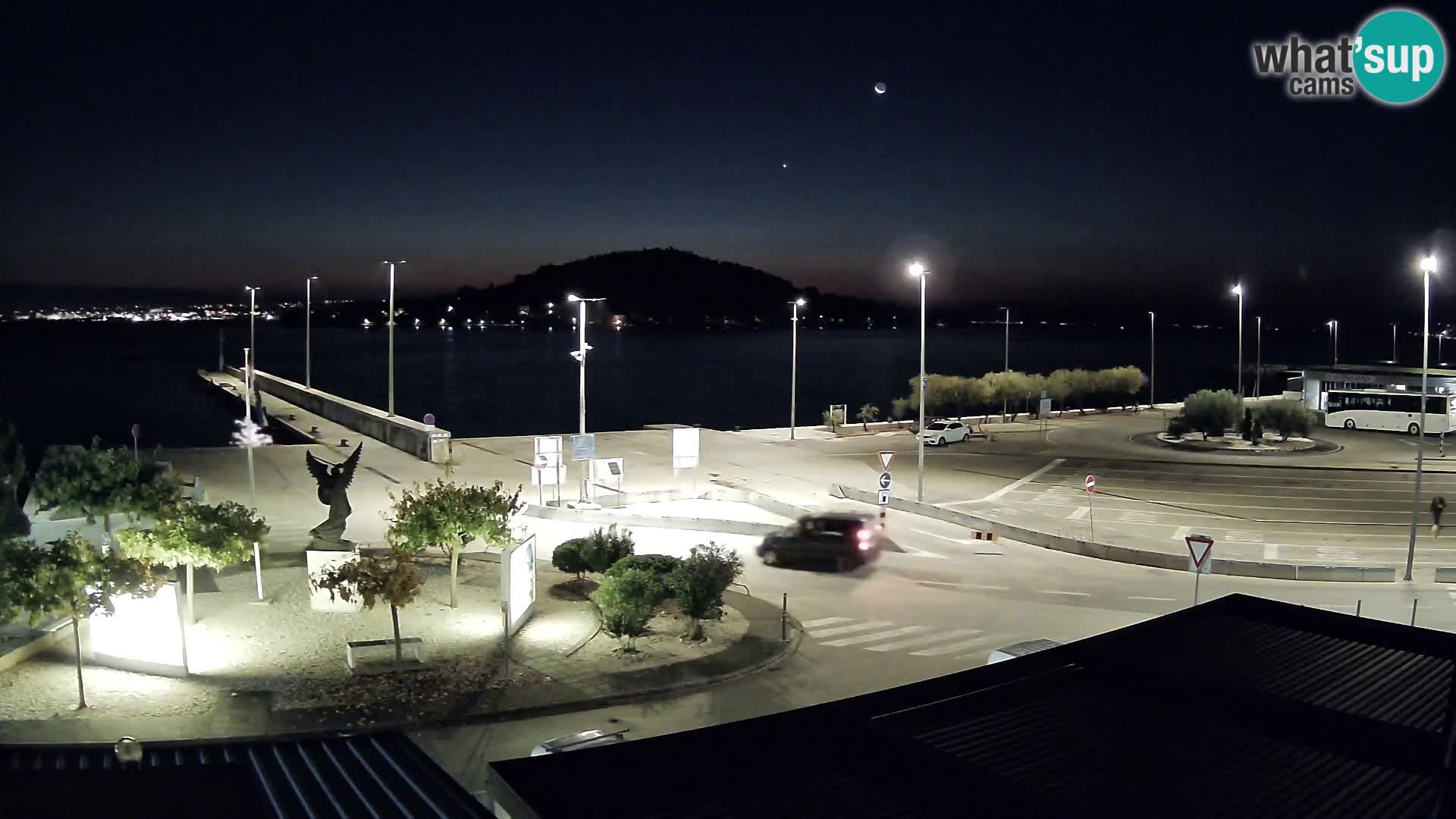 Webcam Ugliano – terminal traghetto da Preko a Zara
