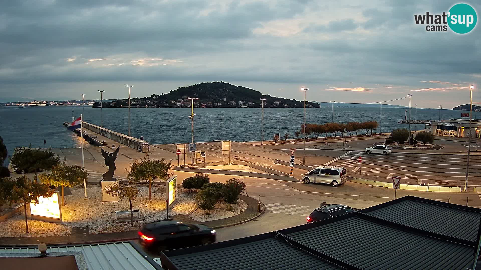 Cámara web UGLJAN – Transportar de Preko a Zadar