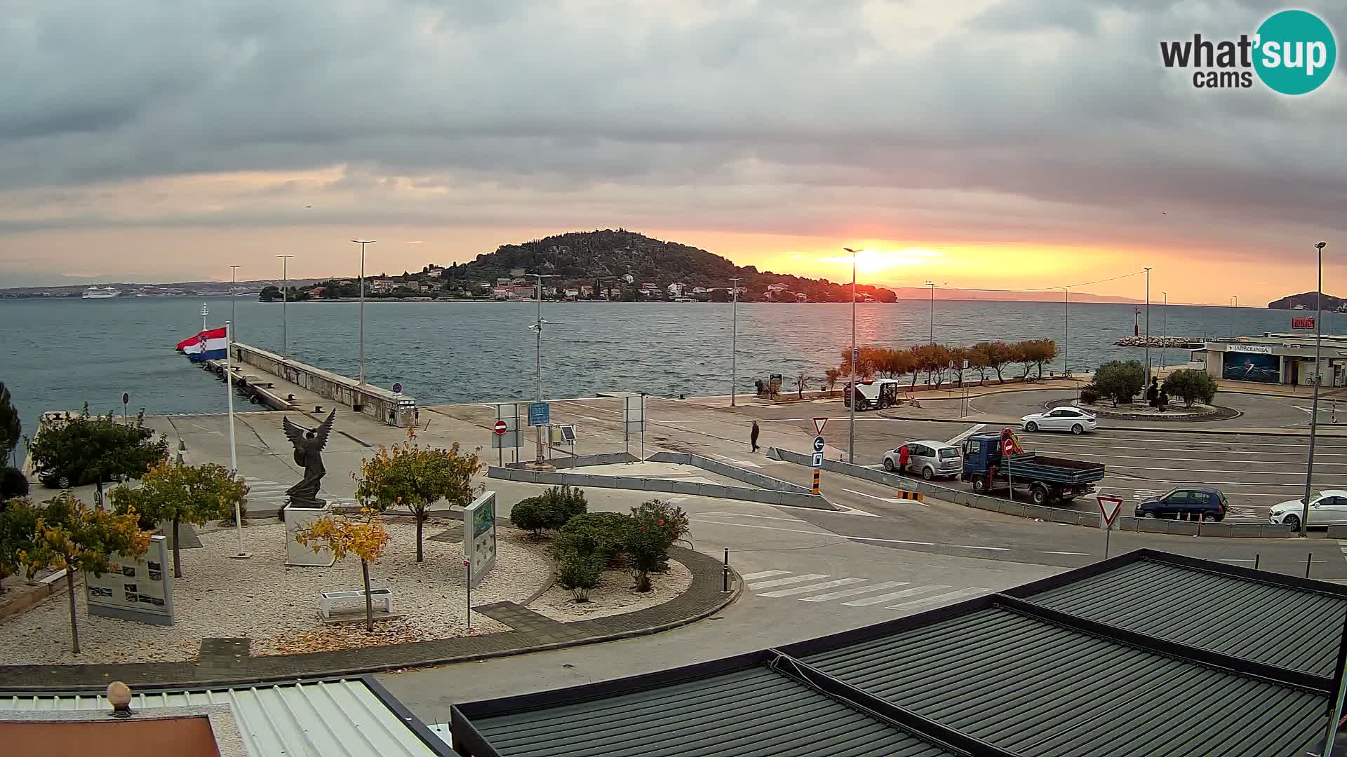 Web cam UGLJAN – Ferry de Preko à Zadar