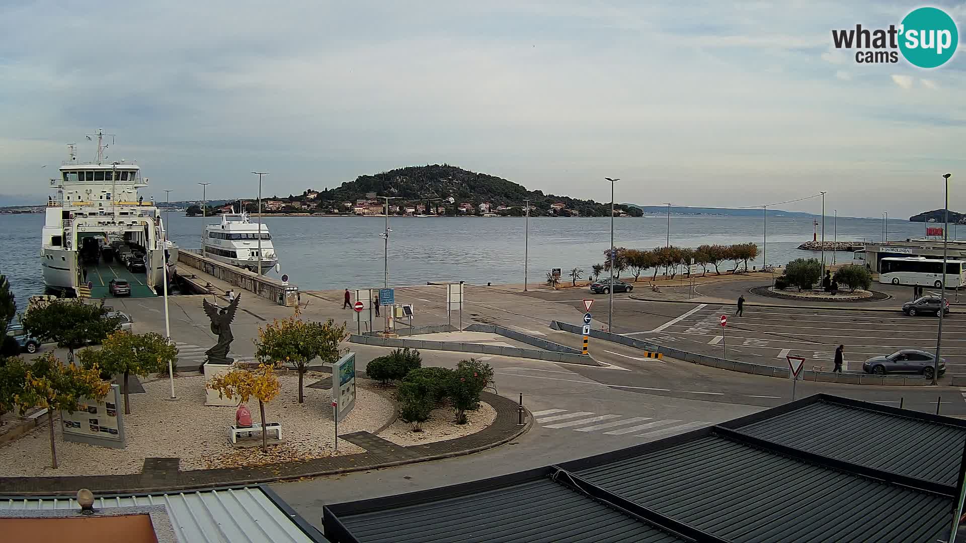 UGLJAN Webcam – Preko-Fähre nach Zadar
