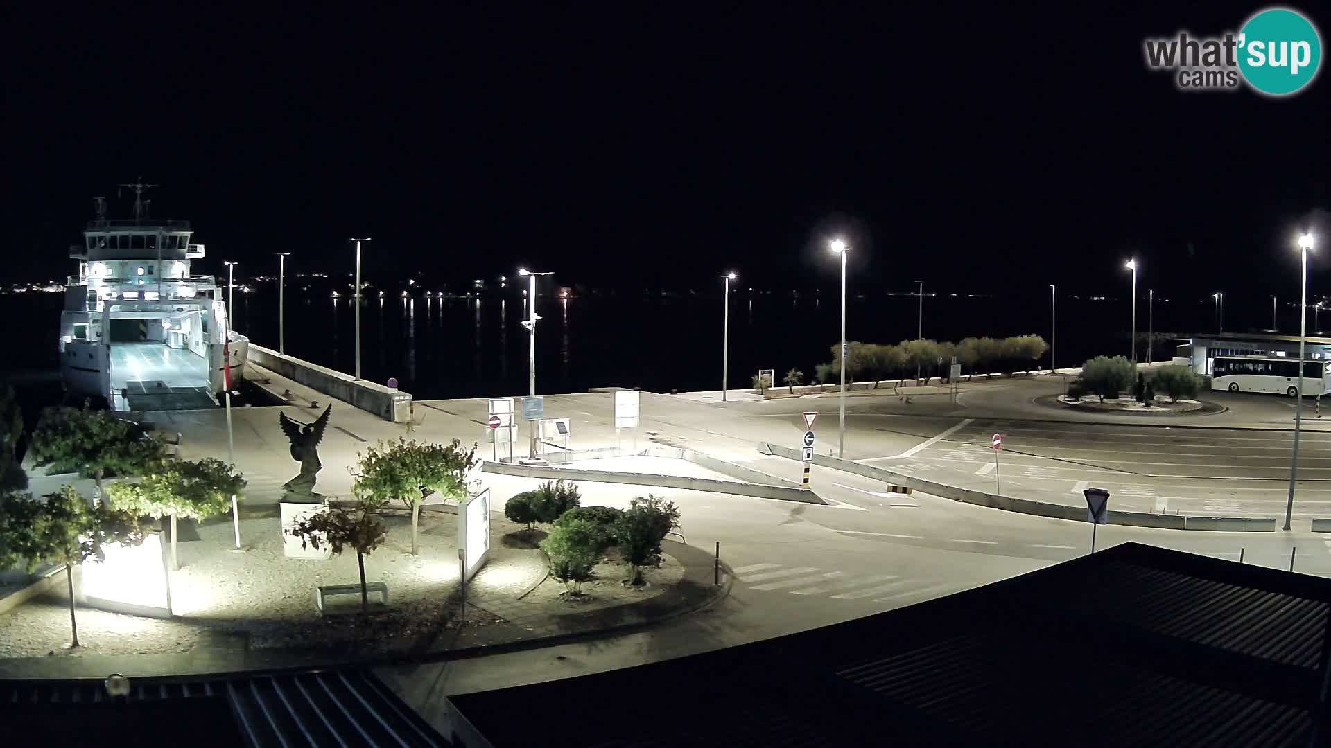 Webcam Ugliano – terminal traghetto da Preko a Zara
