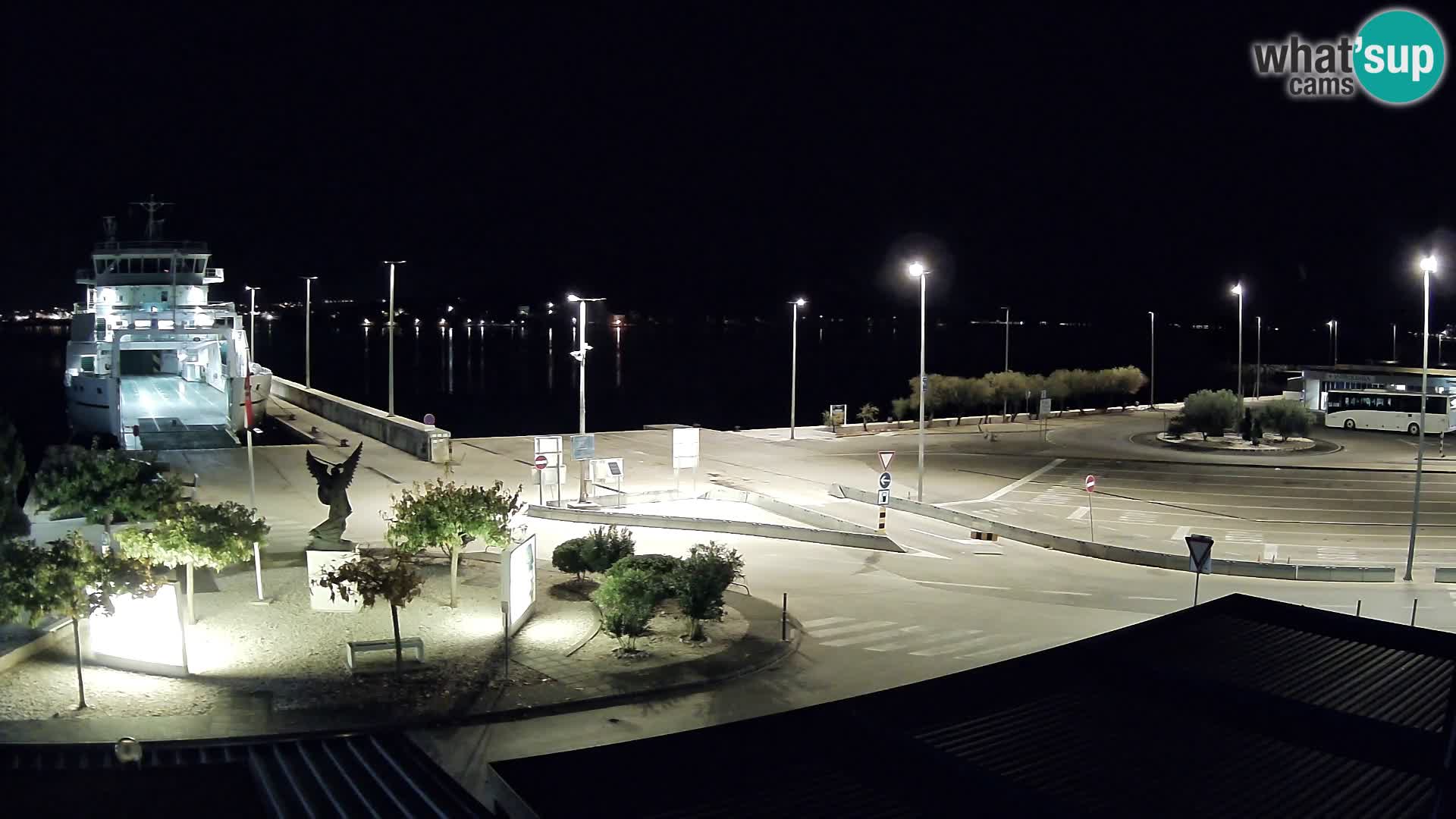 Spletna kamera Ugljan – trajekt Preko – Zadar