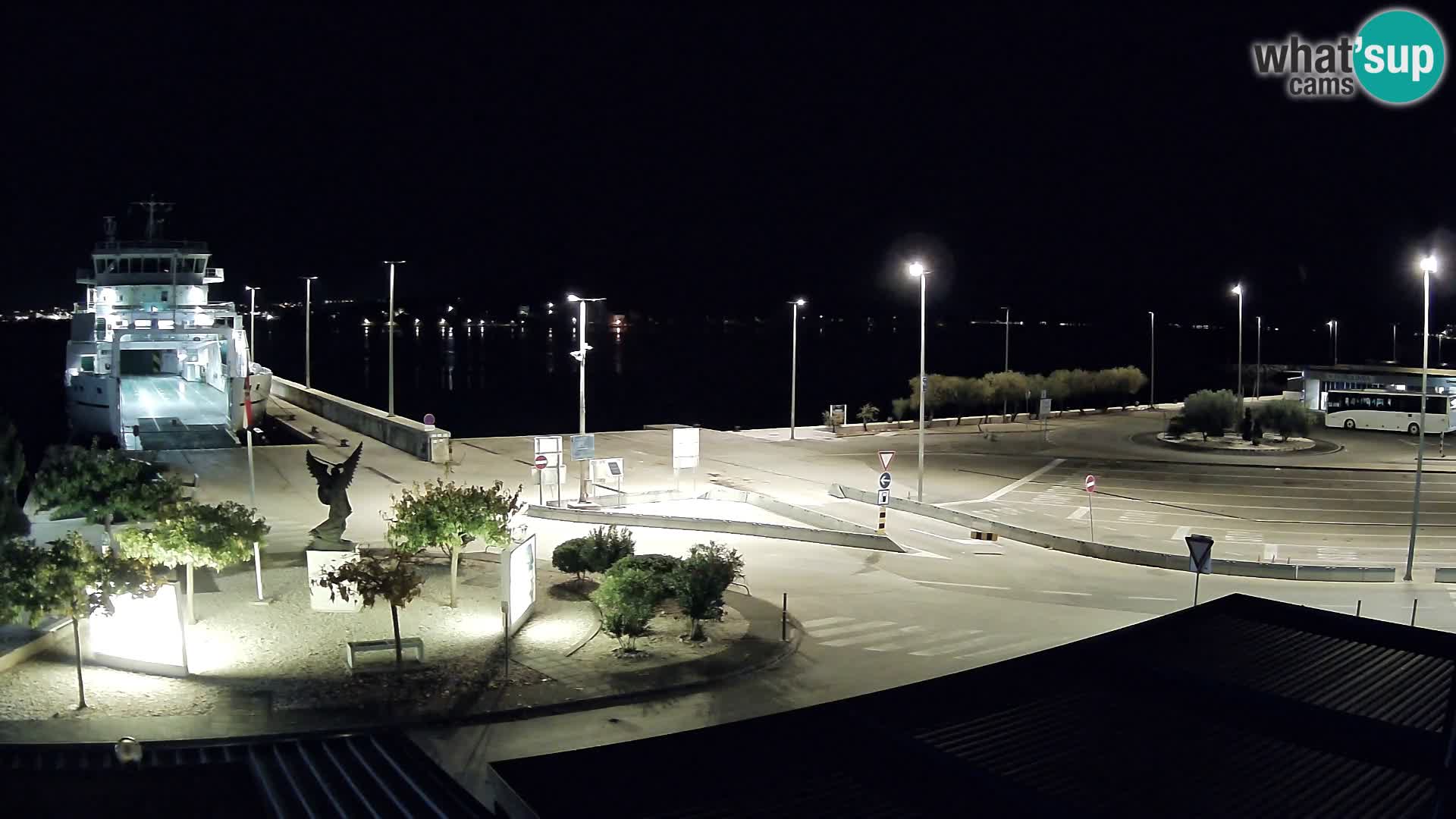 Spletna kamera Ugljan – trajekt Preko – Zadar